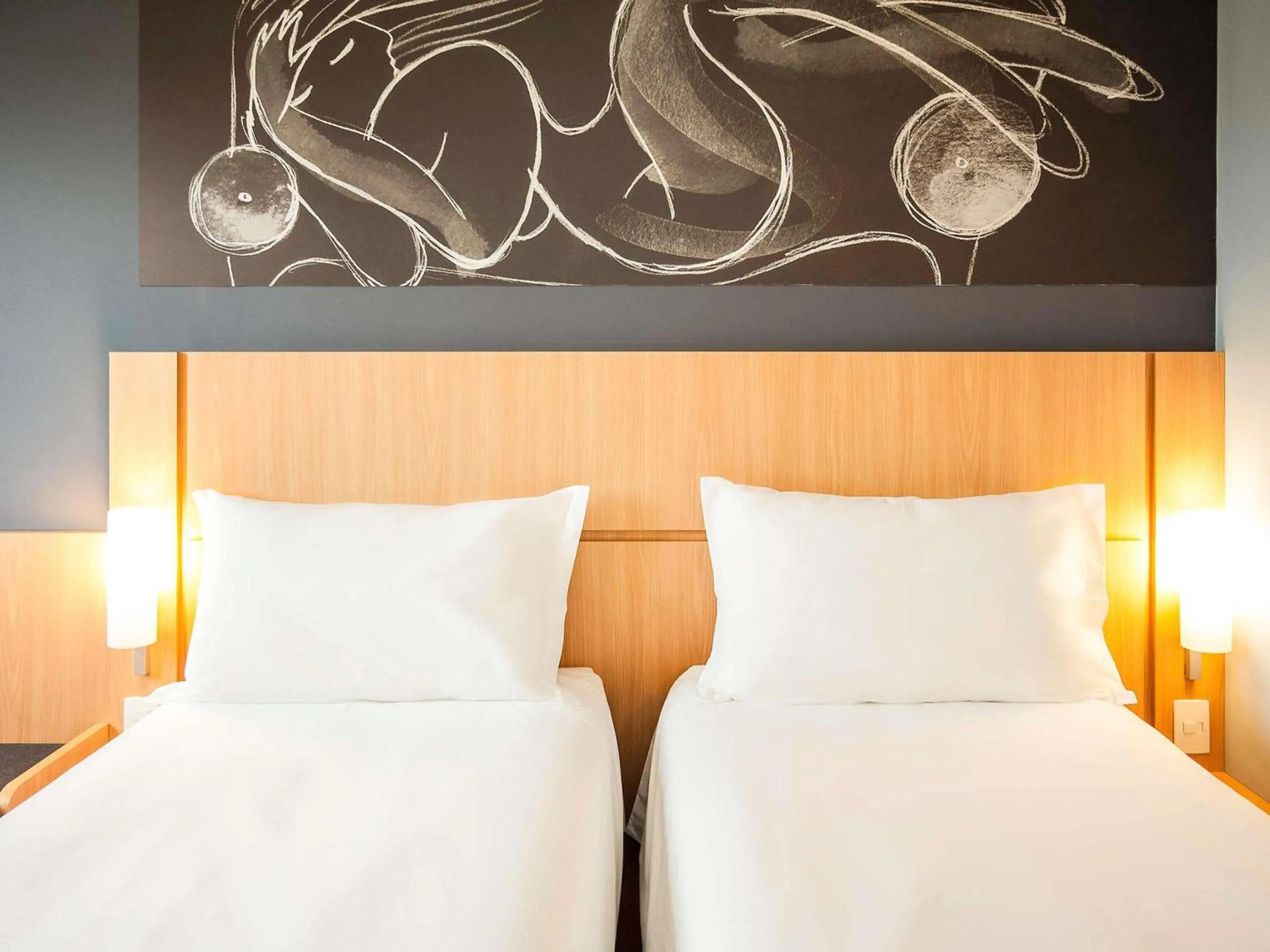 Bedroom, Bed in ibis Mogi das Cruzes Shopping