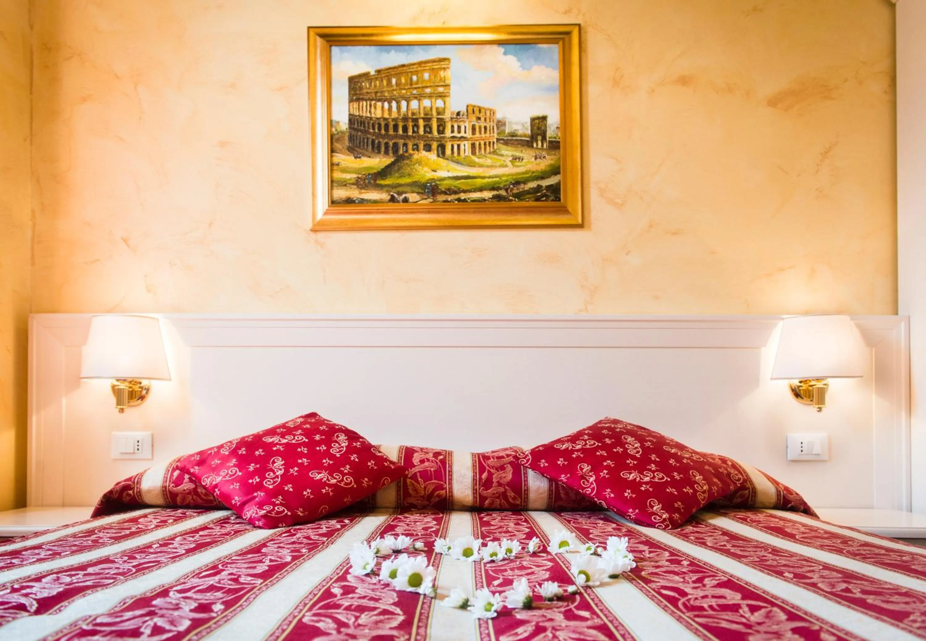 Bedroom, Bed in Domus Trevi