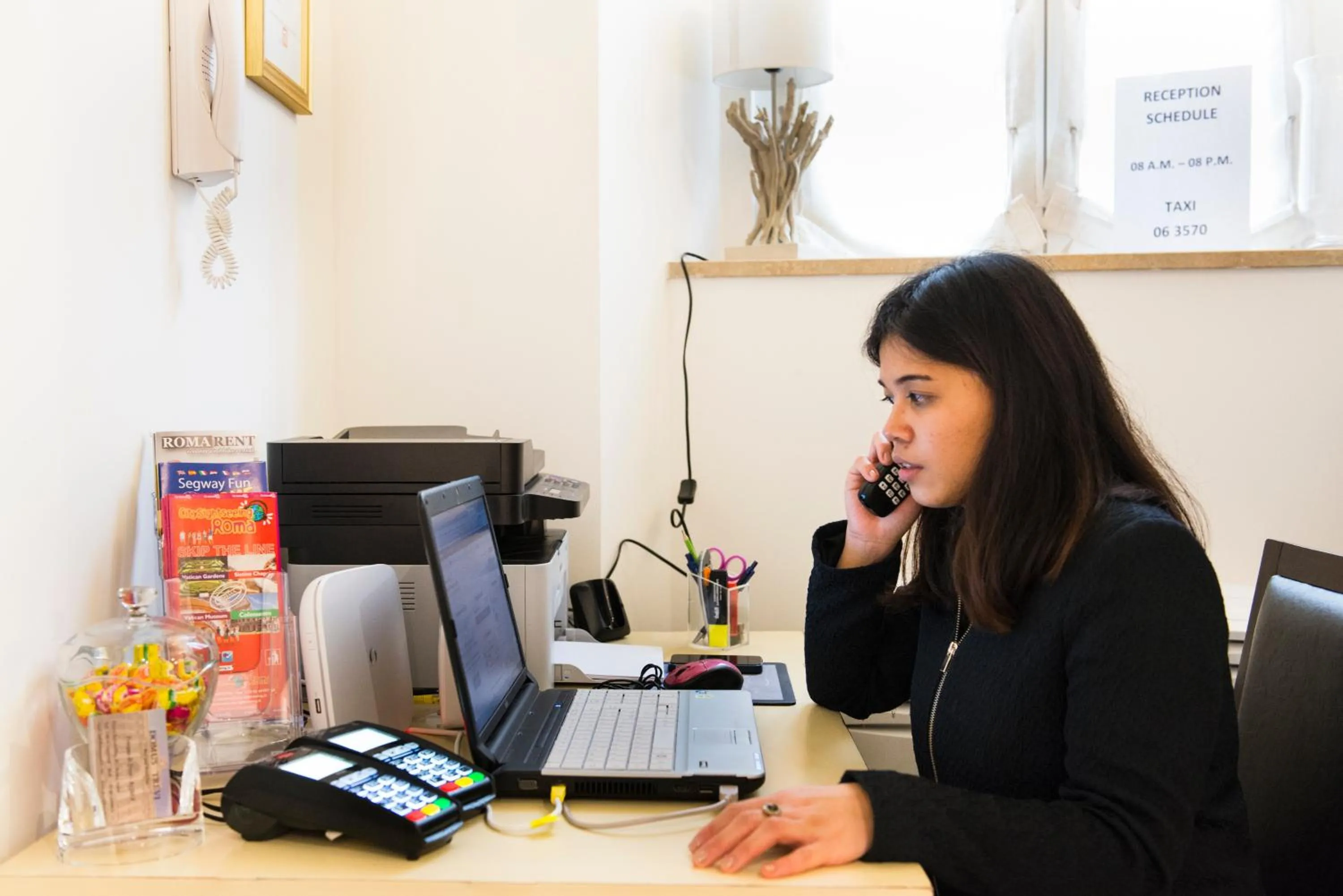 Staff in Domus Trevi
