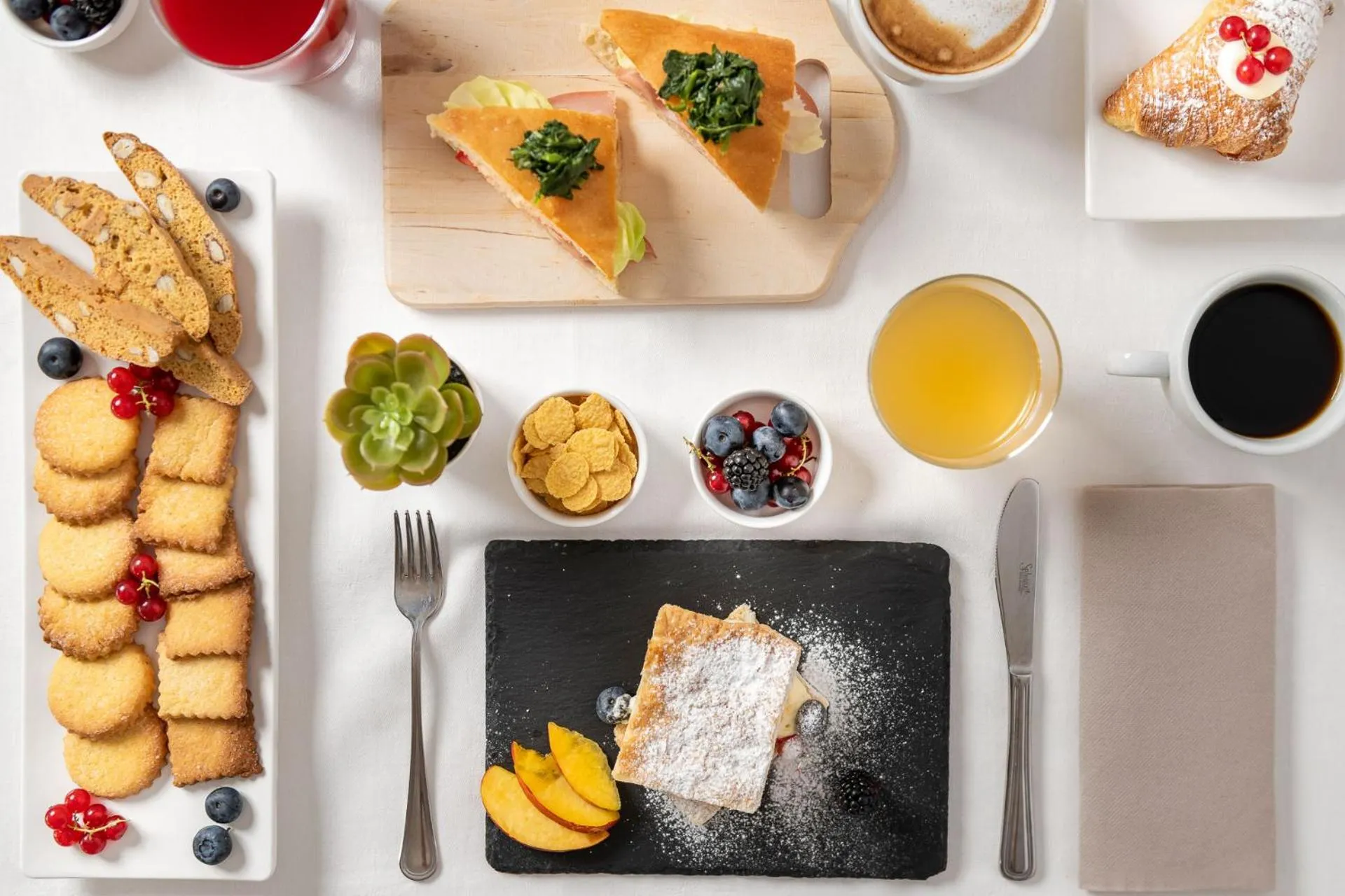 Food close-up in Hotel Eliseo Riccione