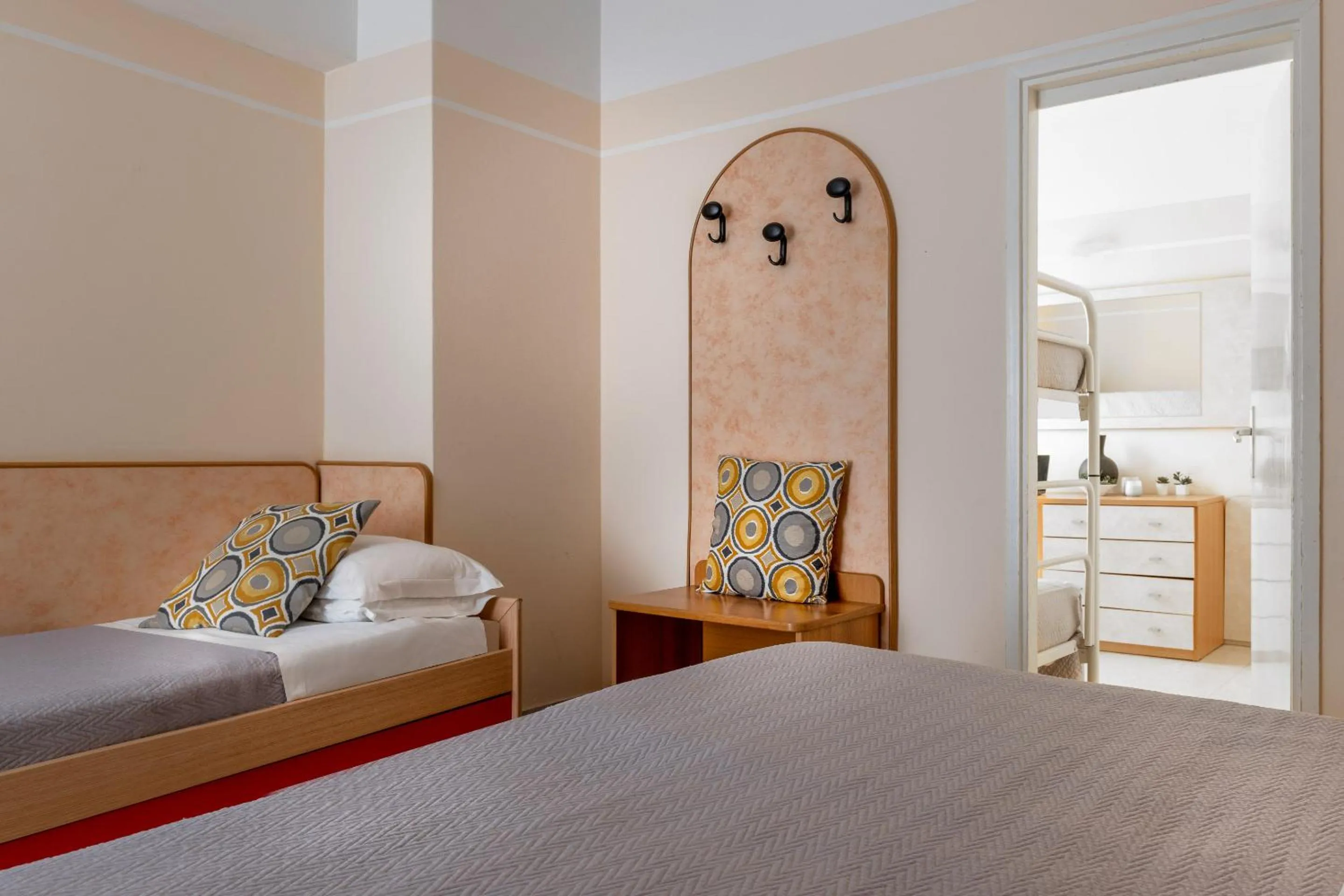 Bedroom, Bed in Hotel Eliseo Riccione
