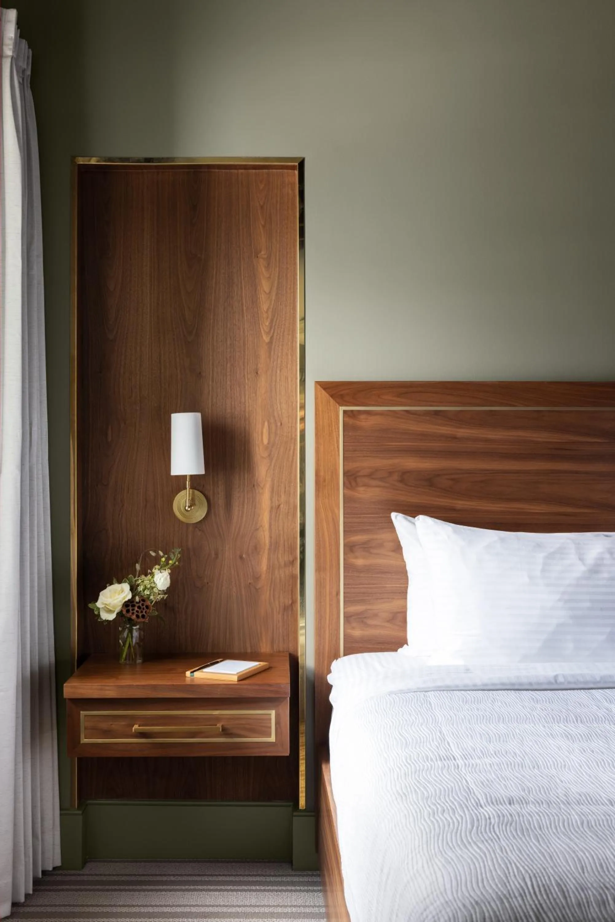 Bed in Hotel Richemont