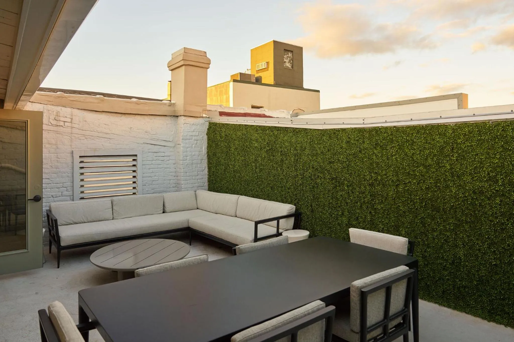 Patio in Hotel Richemont