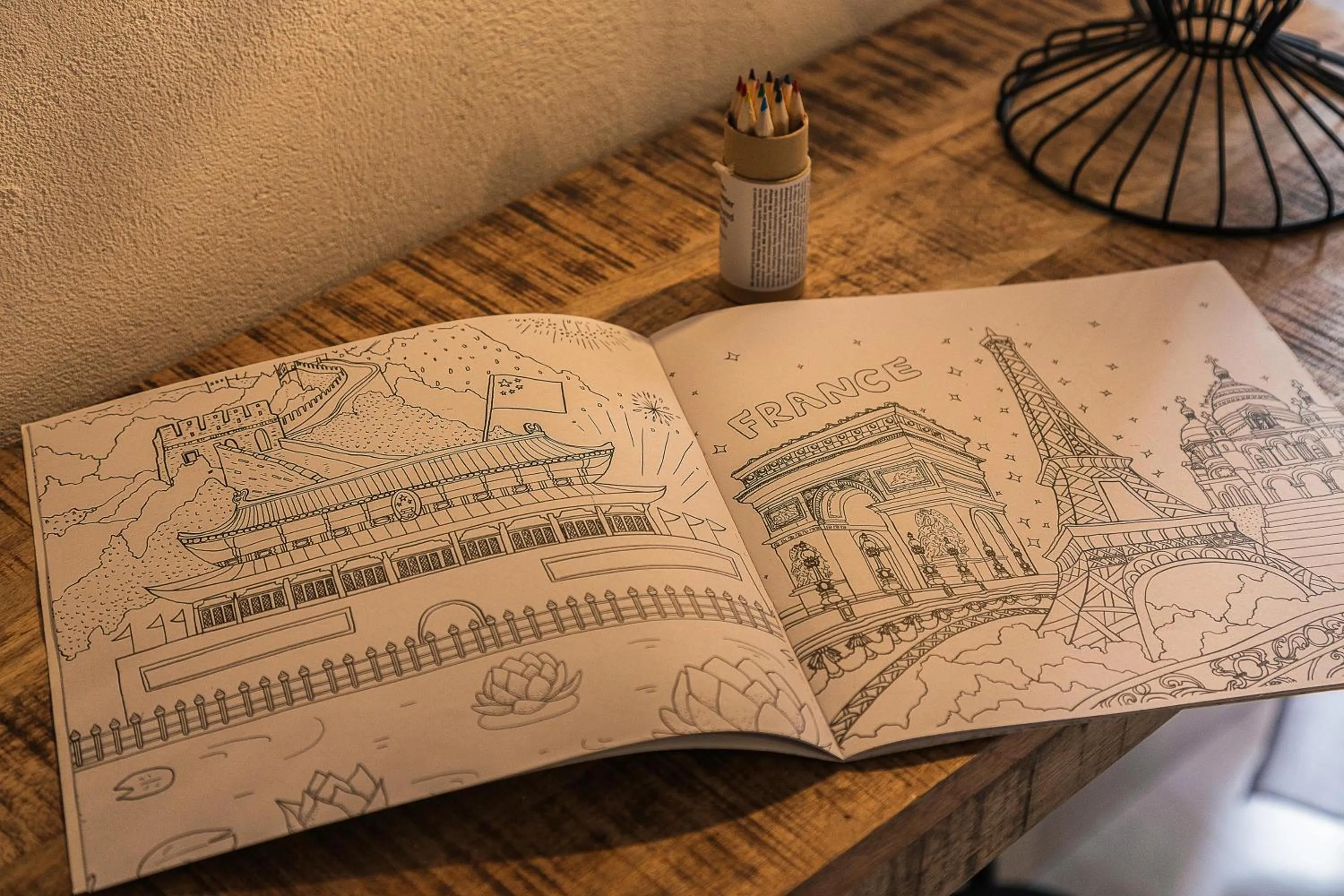 Decorative detail in B&B I Cinque Mori