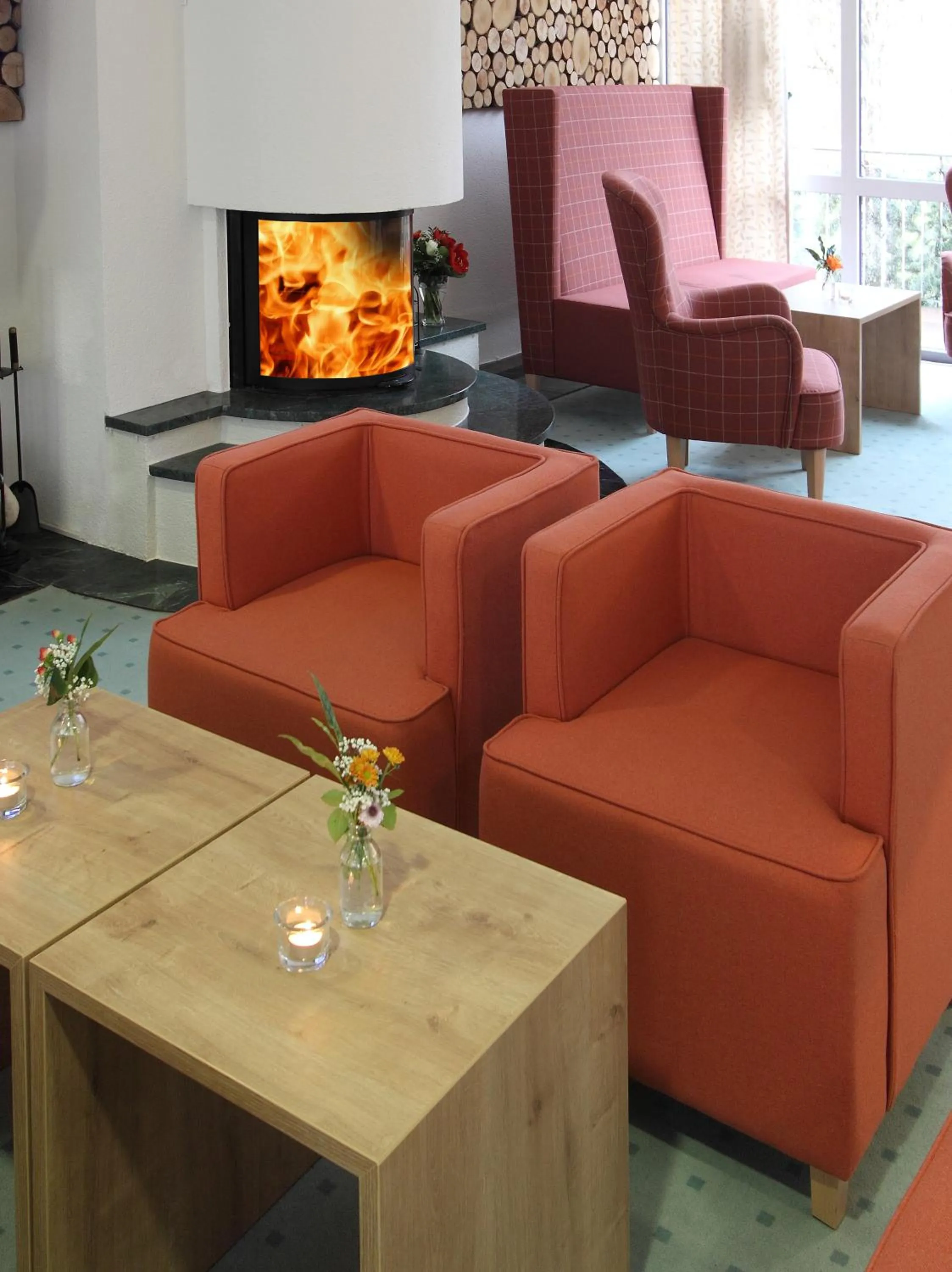 Seating area in Akzent Hotel Am Burgholz