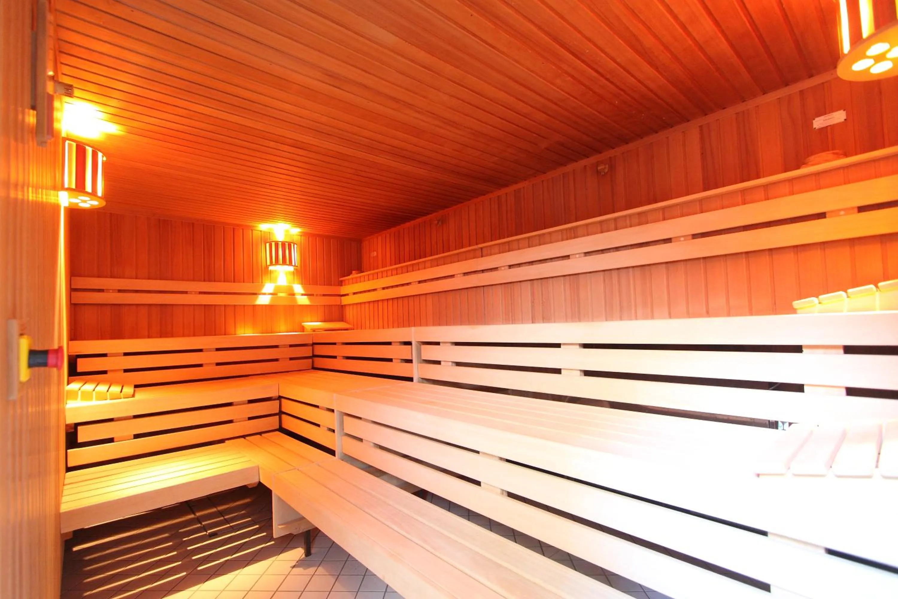Sauna in Akzent Hotel Am Burgholz