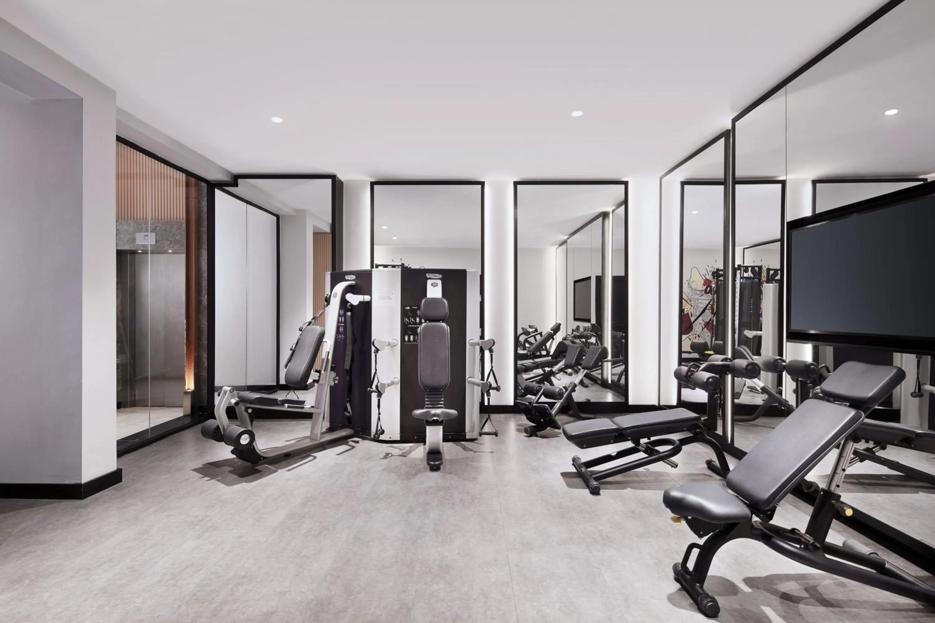 Fitness centre/facilities in Delta Hotels by Marriott Istanbul Levent