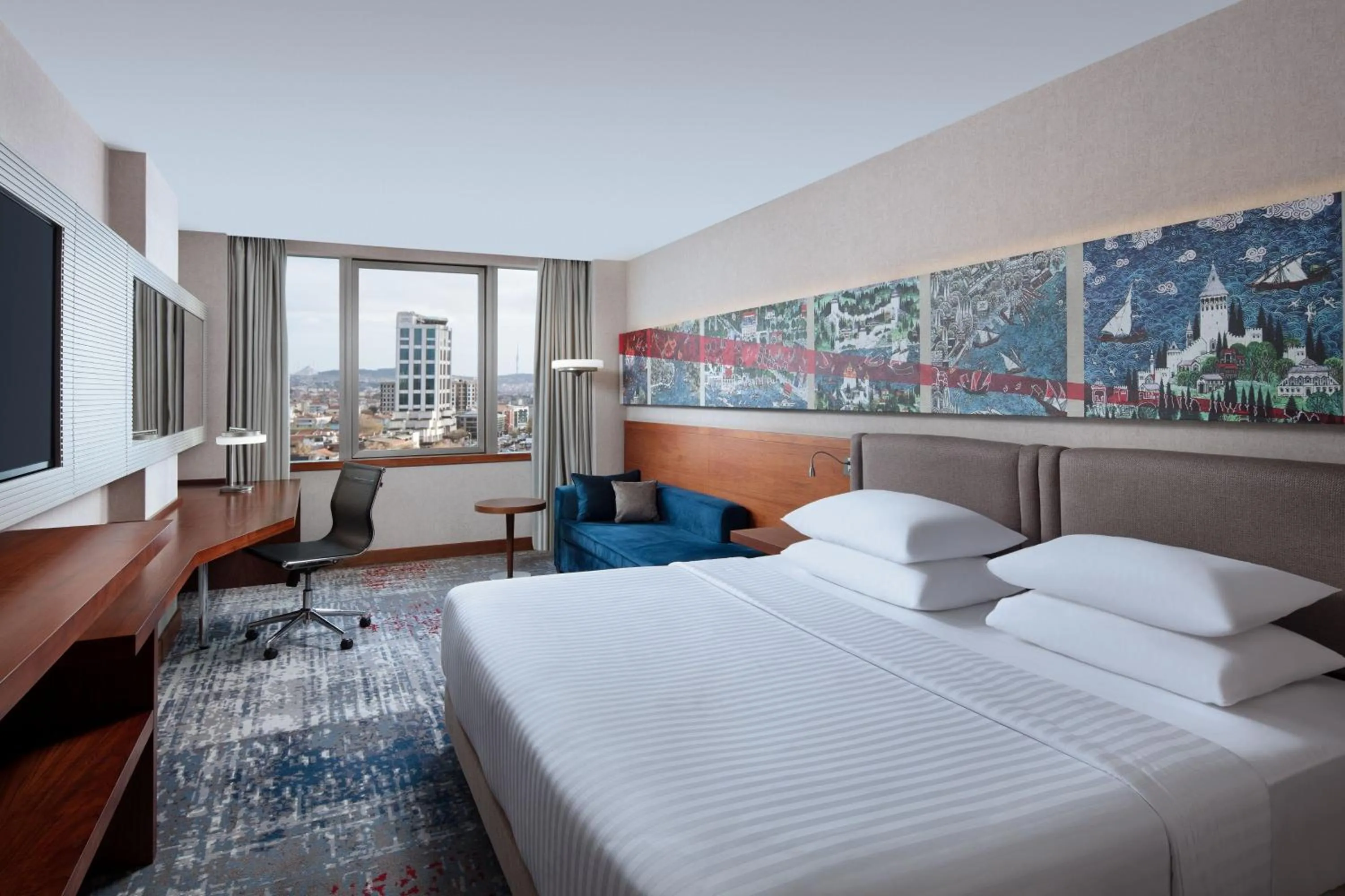 Photo of the whole room, Bed in Delta Hotels by Marriott Istanbul Levent