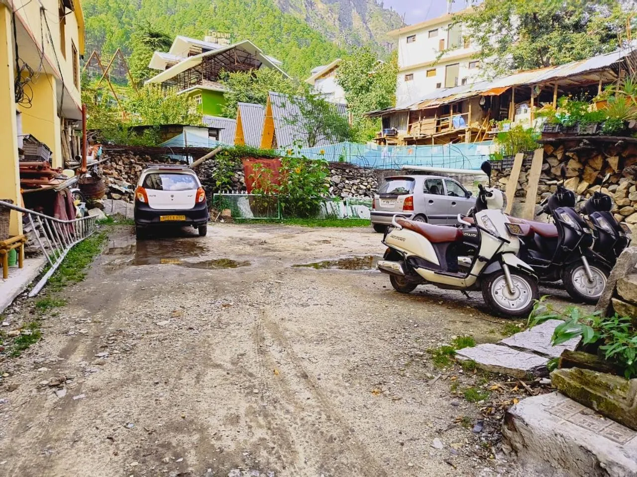 Spring in Hotel Purnima - A Riverside Hotel in Kasol