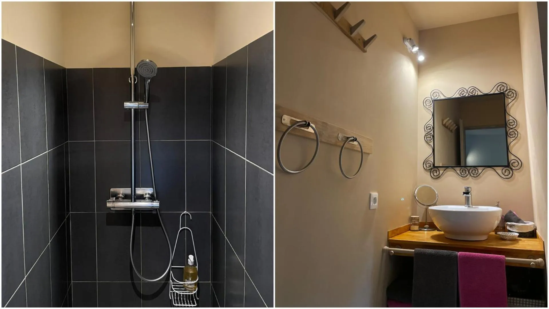 Shower in Le Lion D'Or en PERIGORD