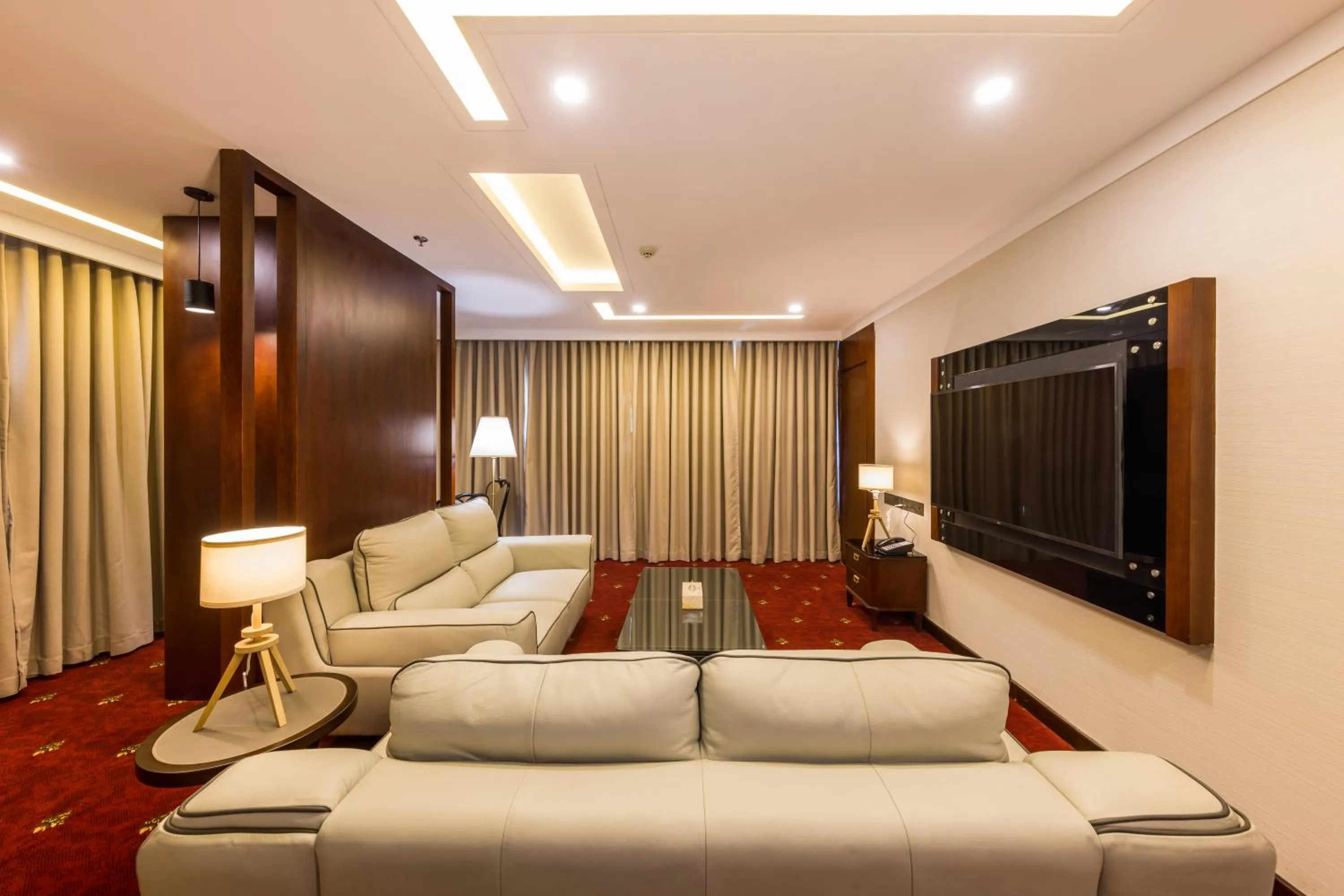 Seating area in Grand Palace Hotel & Resort Dhaka