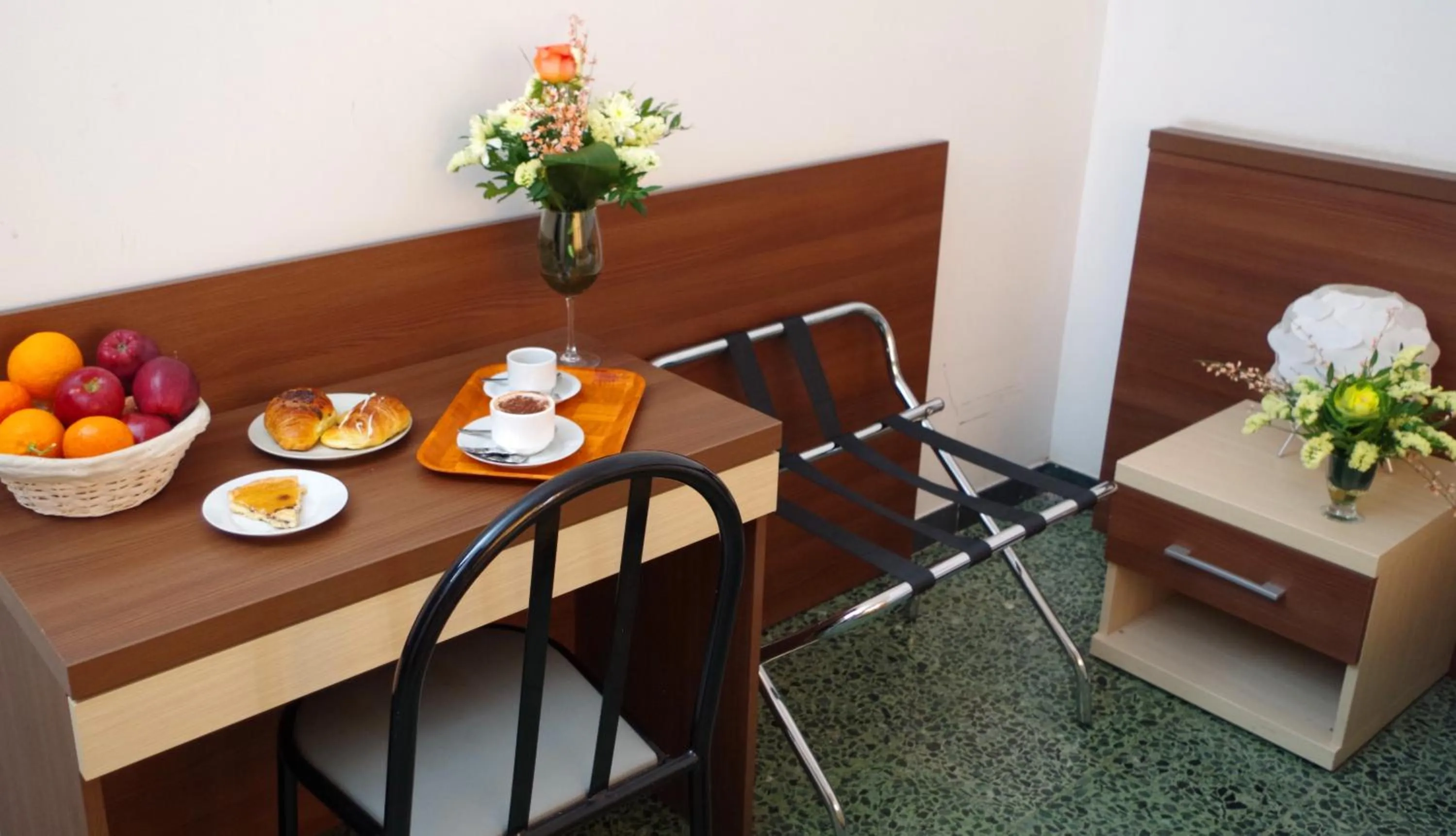 Seating area in Hotel Centrale