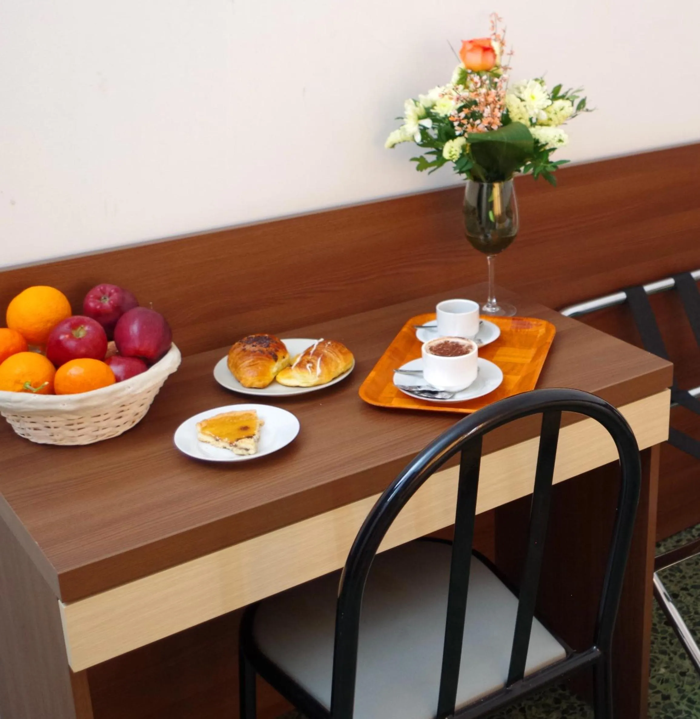 Italian breakfast in Hotel Centrale