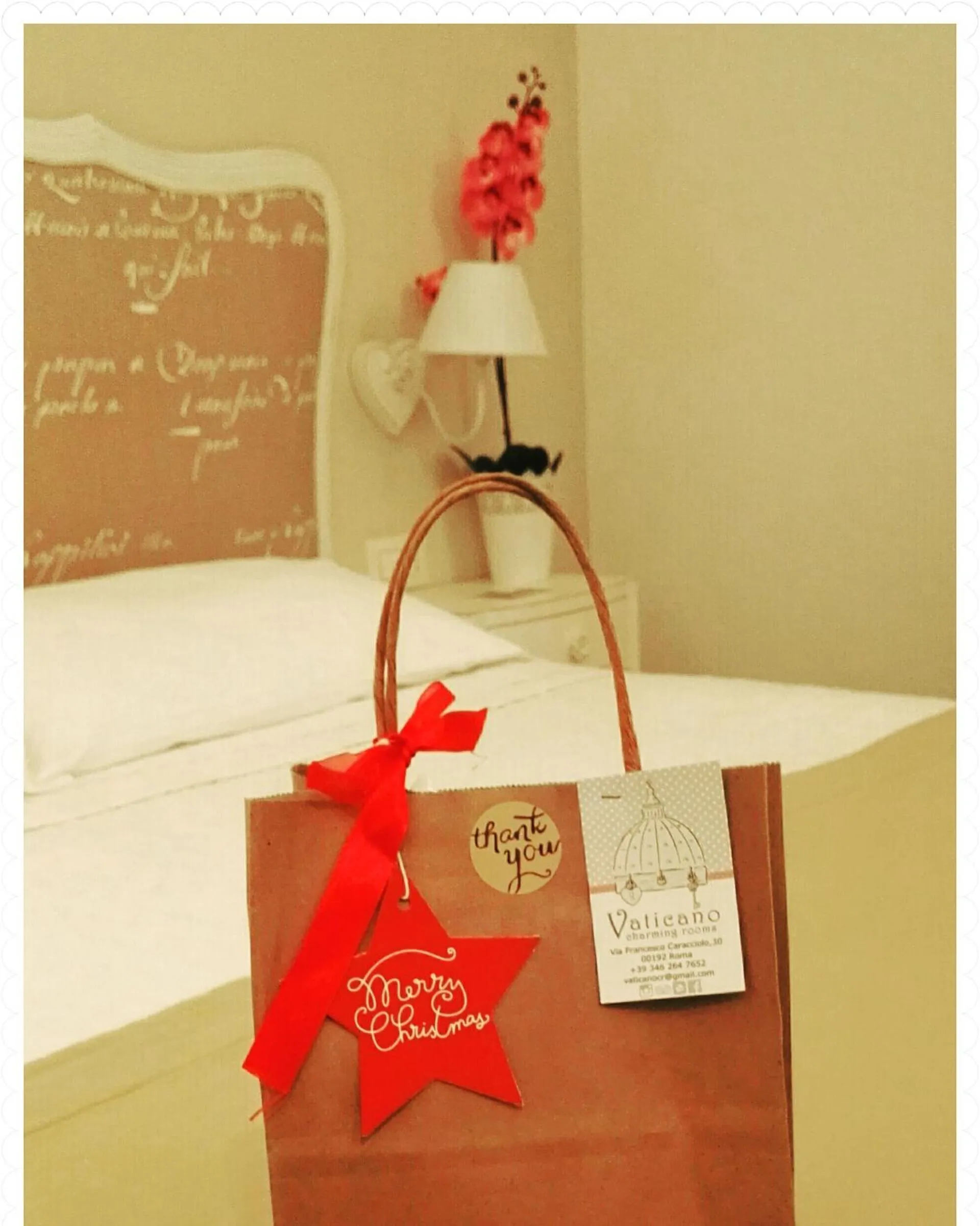 Decorative detail in Vaticano Charming Rooms