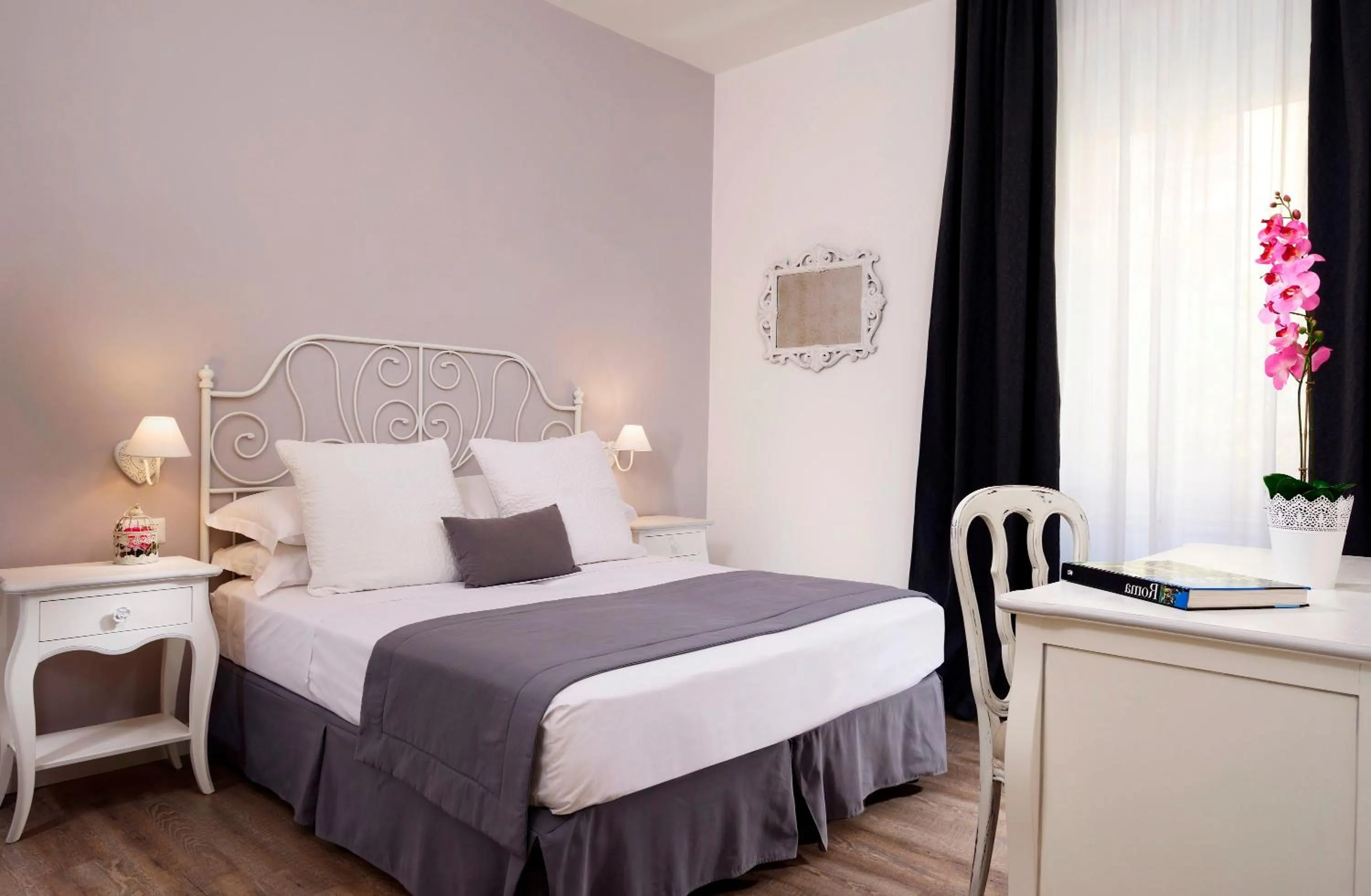 Bed in Vaticano Charming Rooms