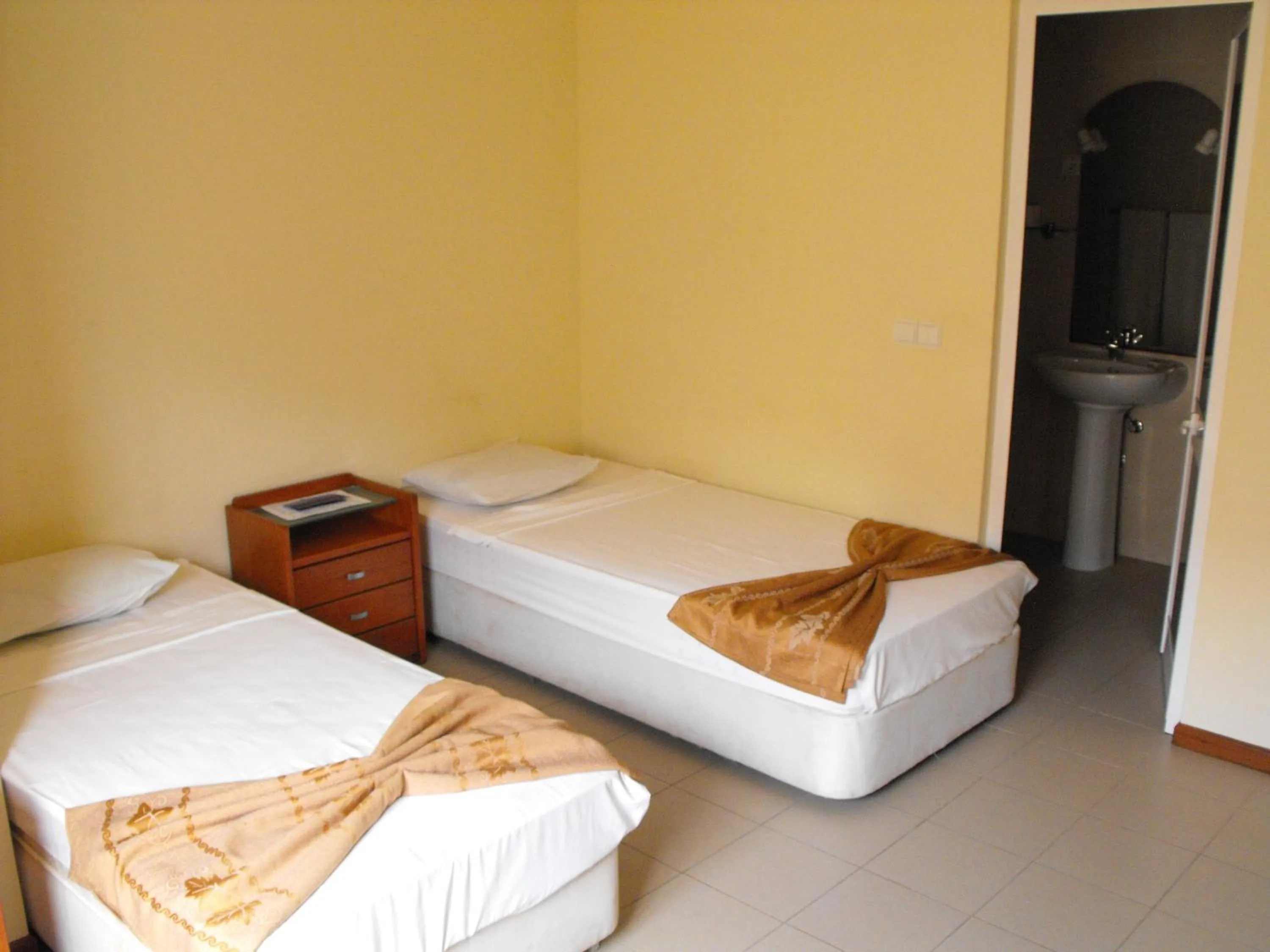 Bed in Hotel Lazareto