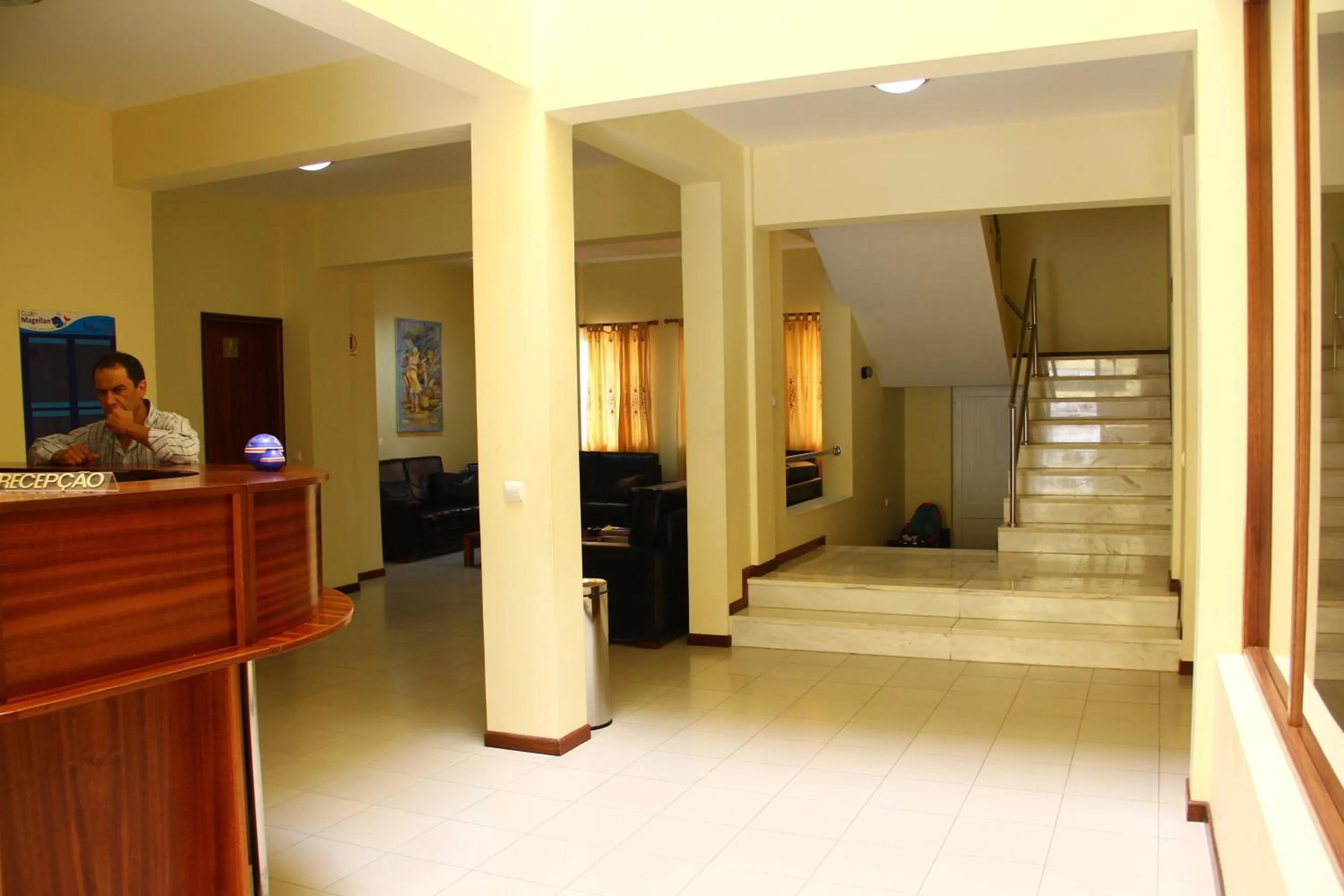 Lobby or reception in Hotel Lazareto