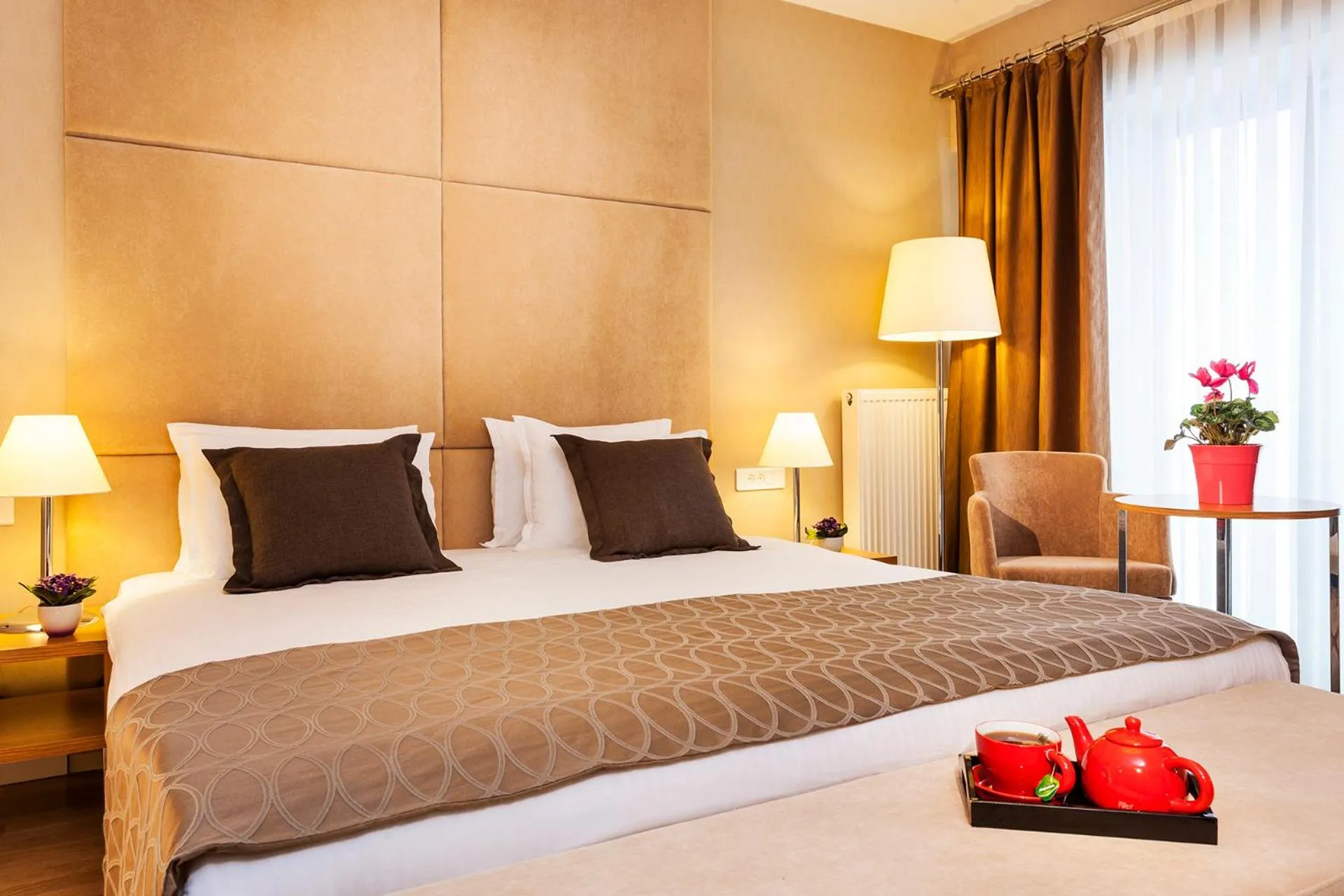 Bed in Nidya Hotel Esenyurt