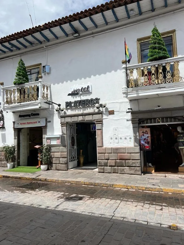 Facade/entrance in Hotel Plateros