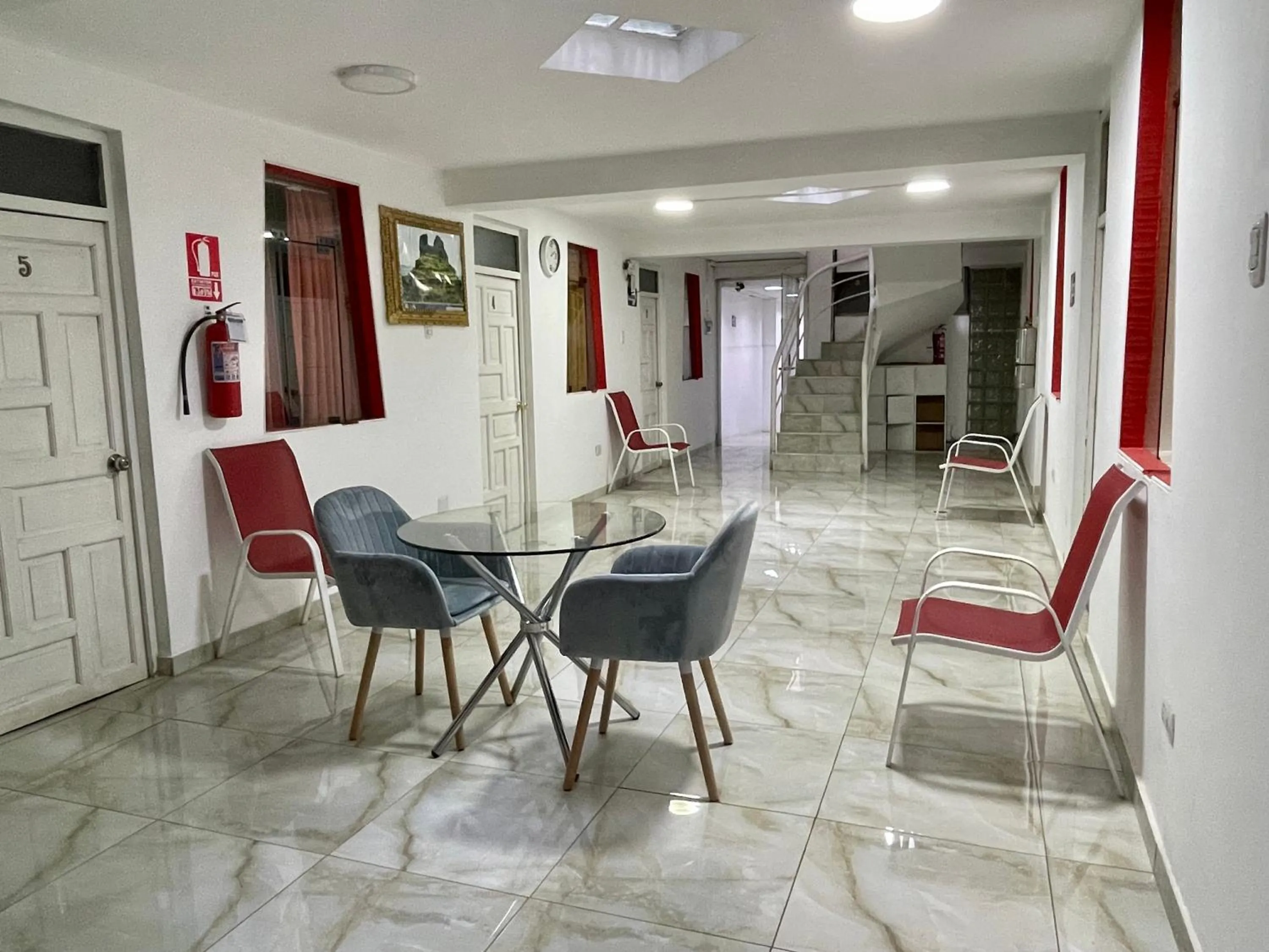 Living room in Hotel Plateros