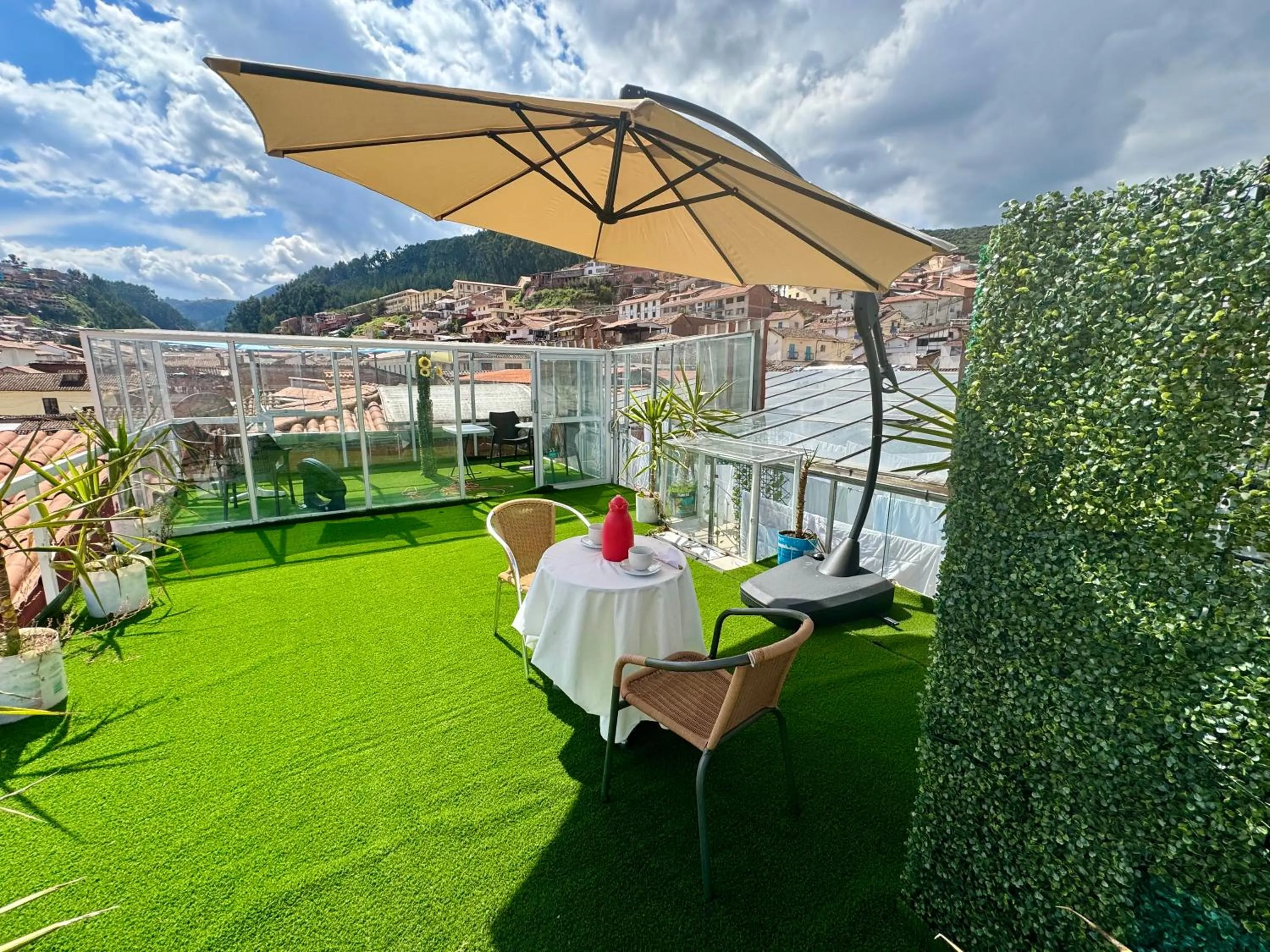 Balcony/Terrace in Hotel Plateros