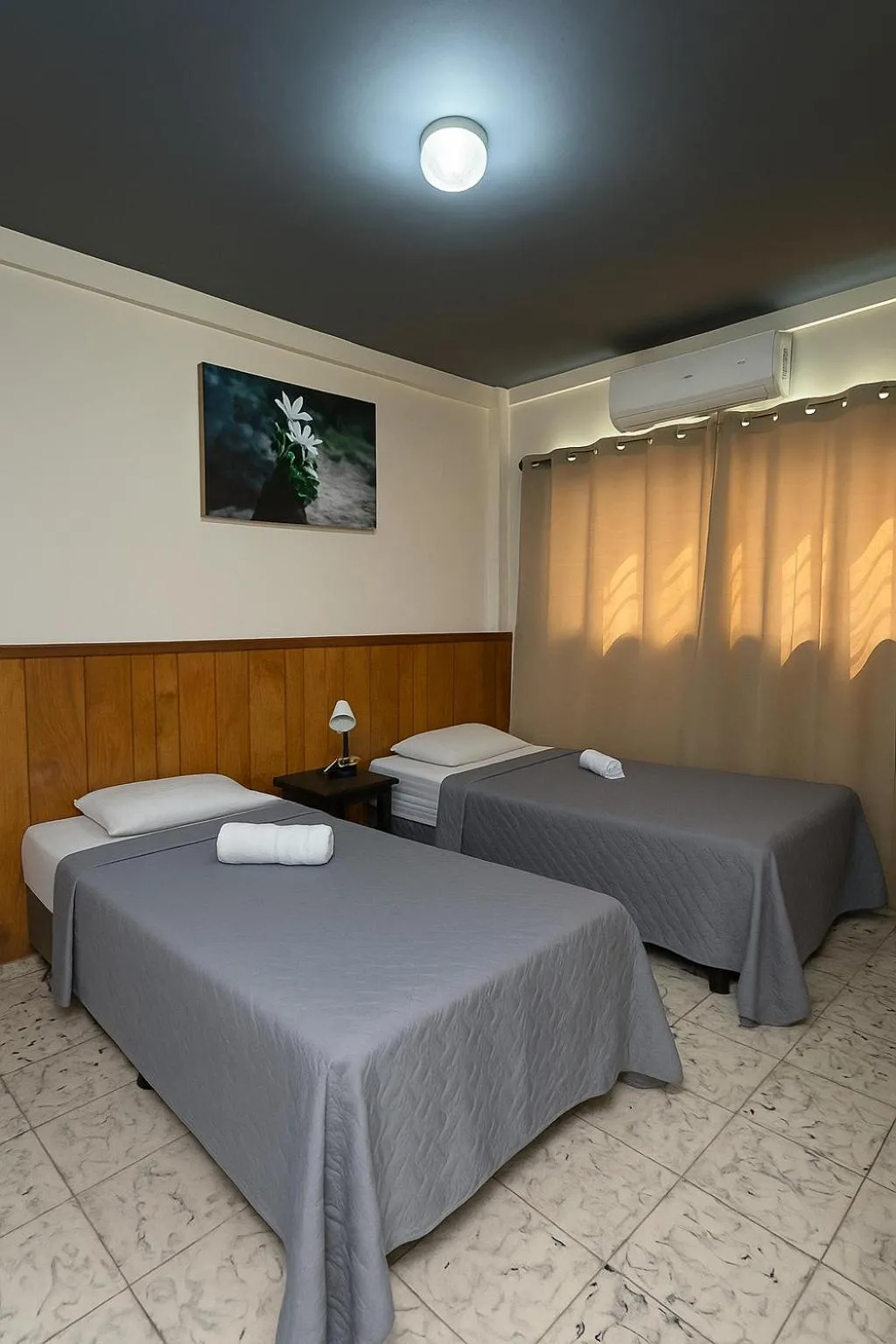 Bed in Hotel Manantiales El Salvador