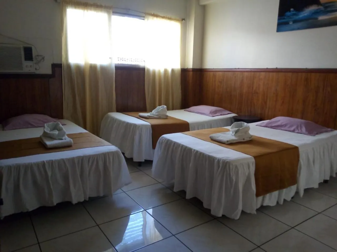 Bed in Hotel Manantiales El Salvador