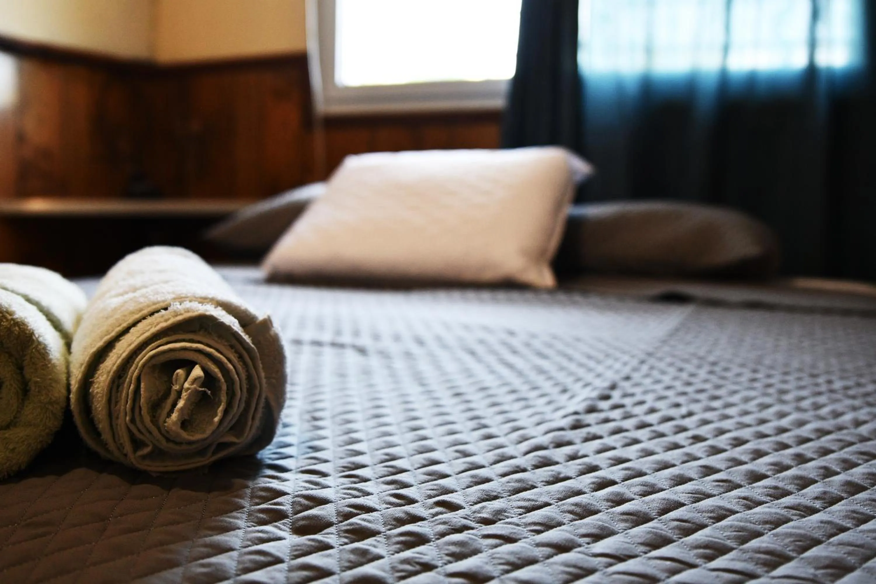 Bed in Hotel Manantiales El Salvador