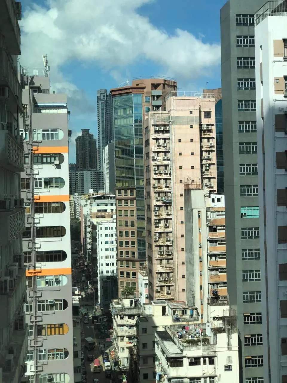 Quiet street view in Holiday Inn Express Hong Kong Mongkok by IHG