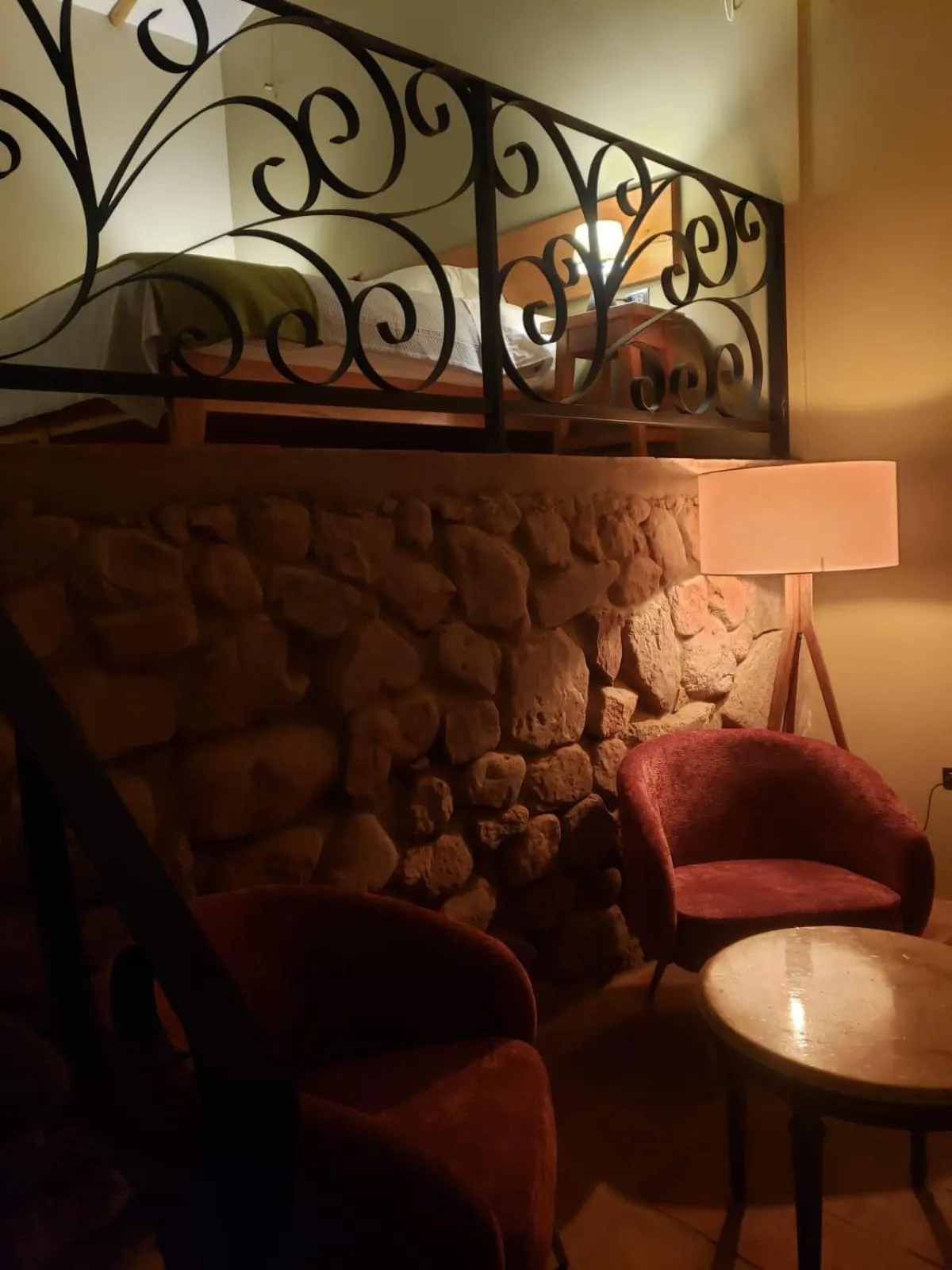 Living room in Casa de La Chola