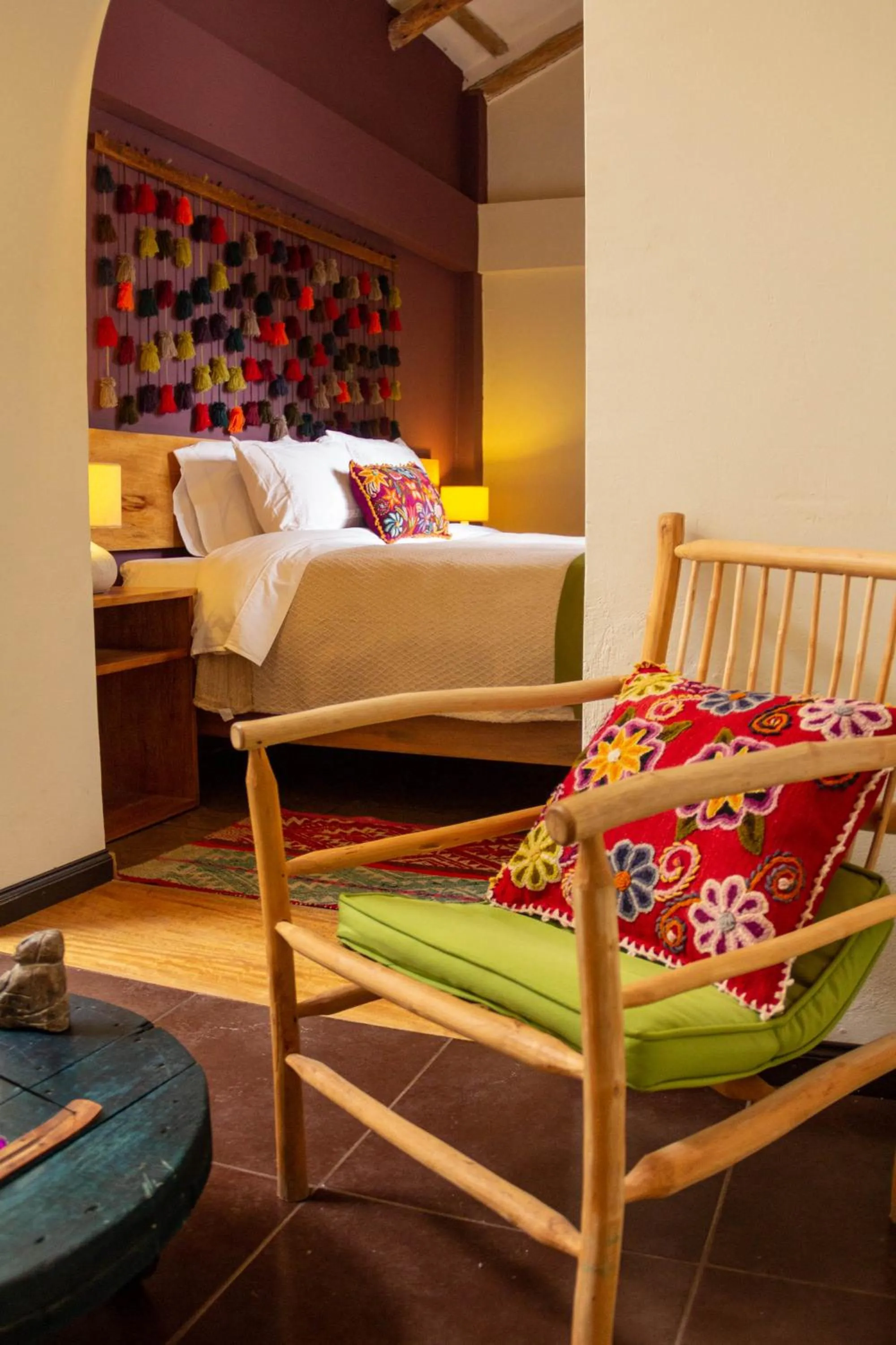 Photo of the whole room, Bed in Casa de La Chola