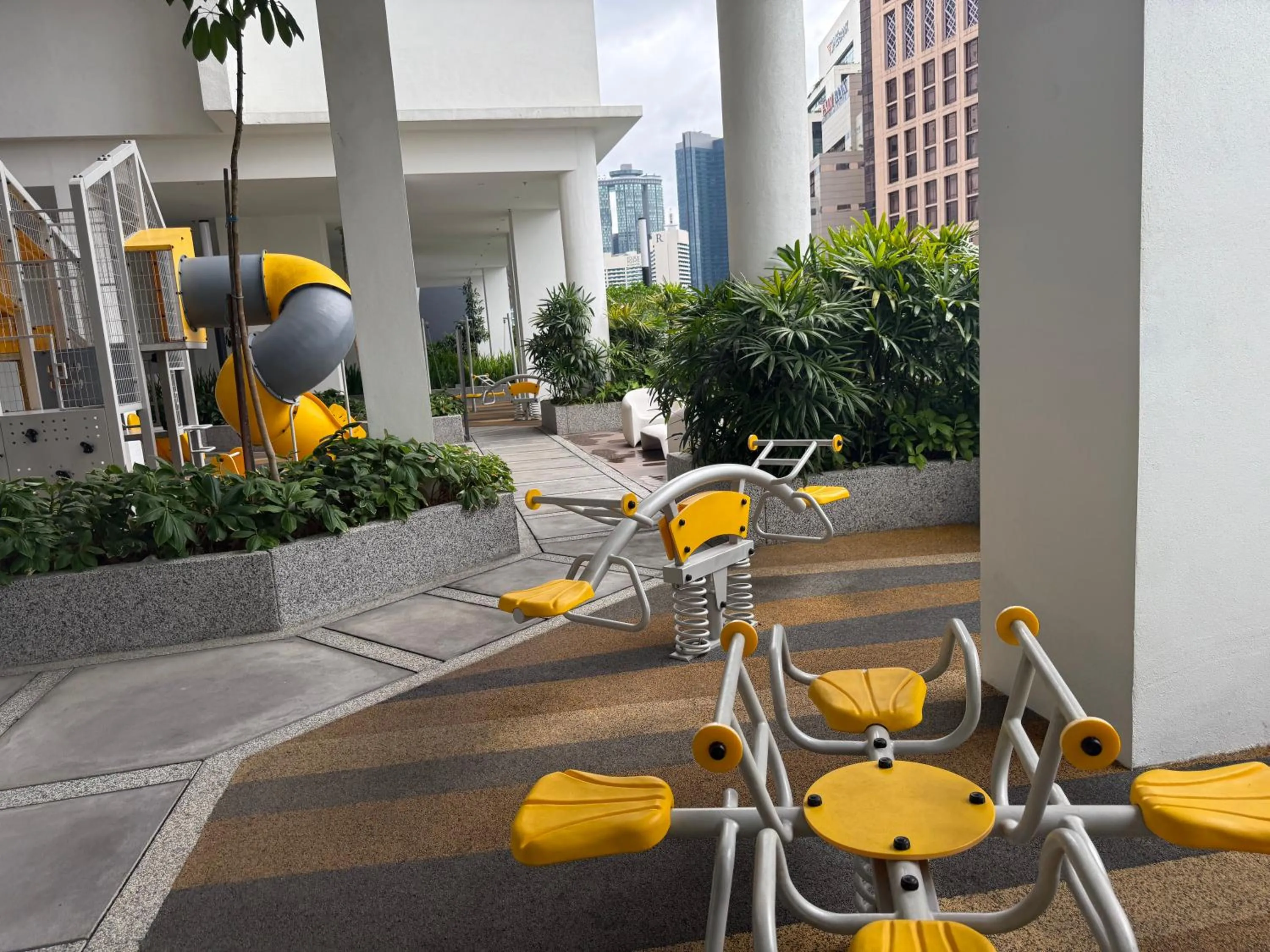 Garden in Quill Residences Exclusive Suites KLCC