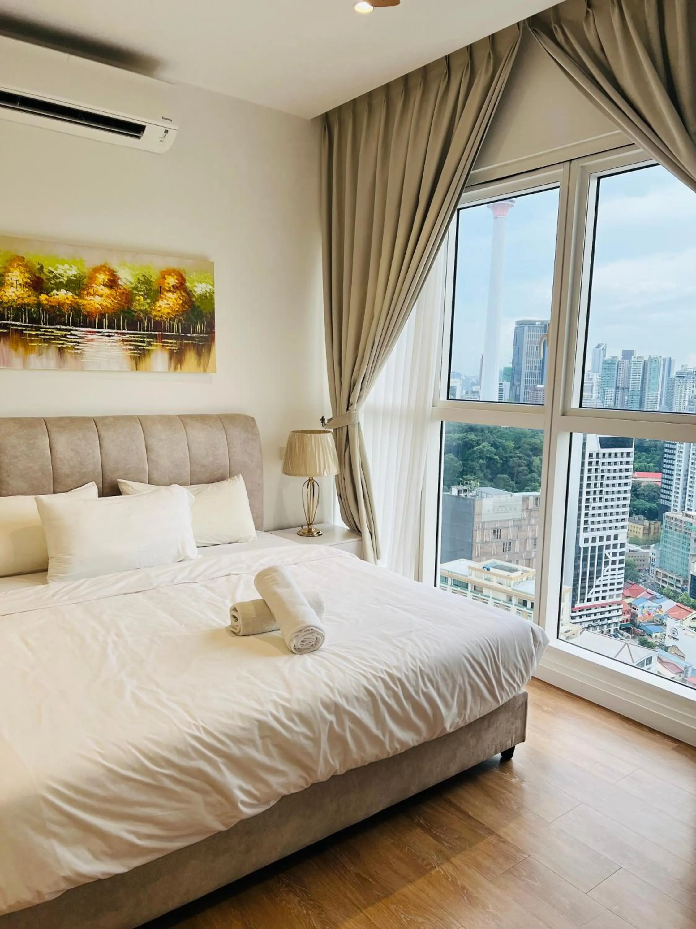 Bed in Quill Residences Exclusive Suites KLCC