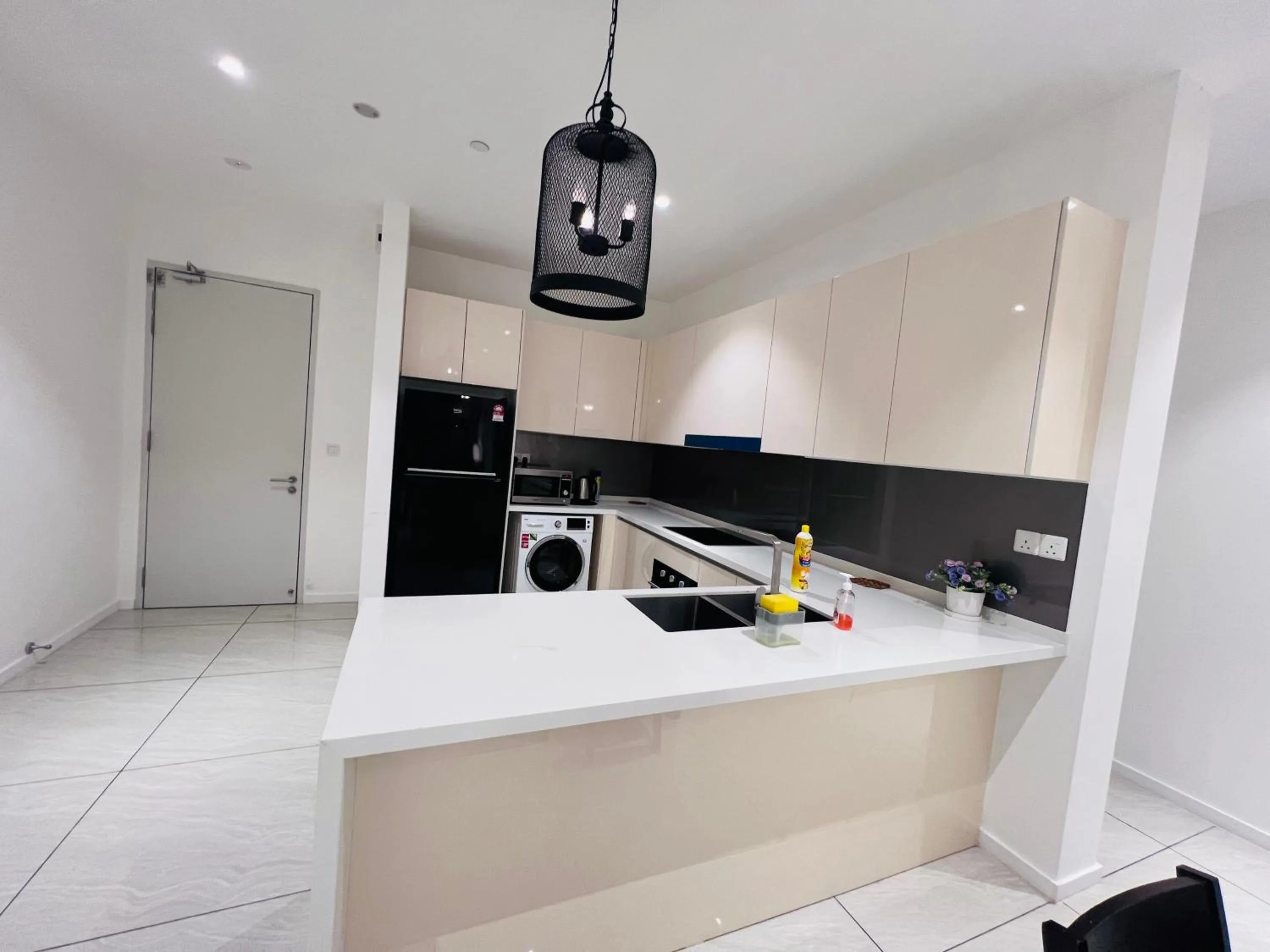 Kitchen or kitchenette in Quill Residences Exclusive Suites KLCC