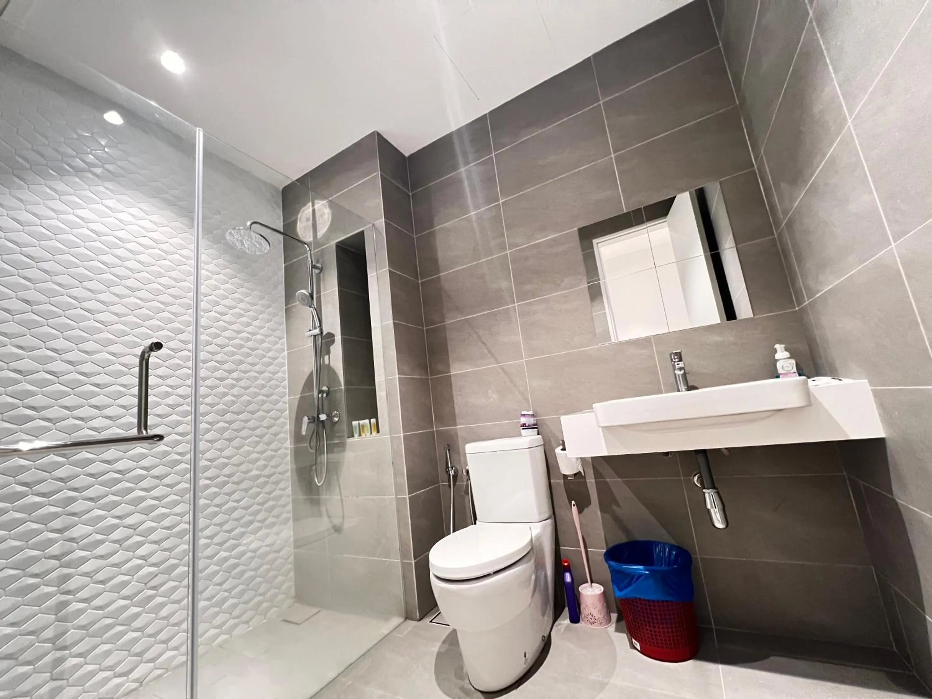 Shower in Quill Residences Exclusive Suites KLCC