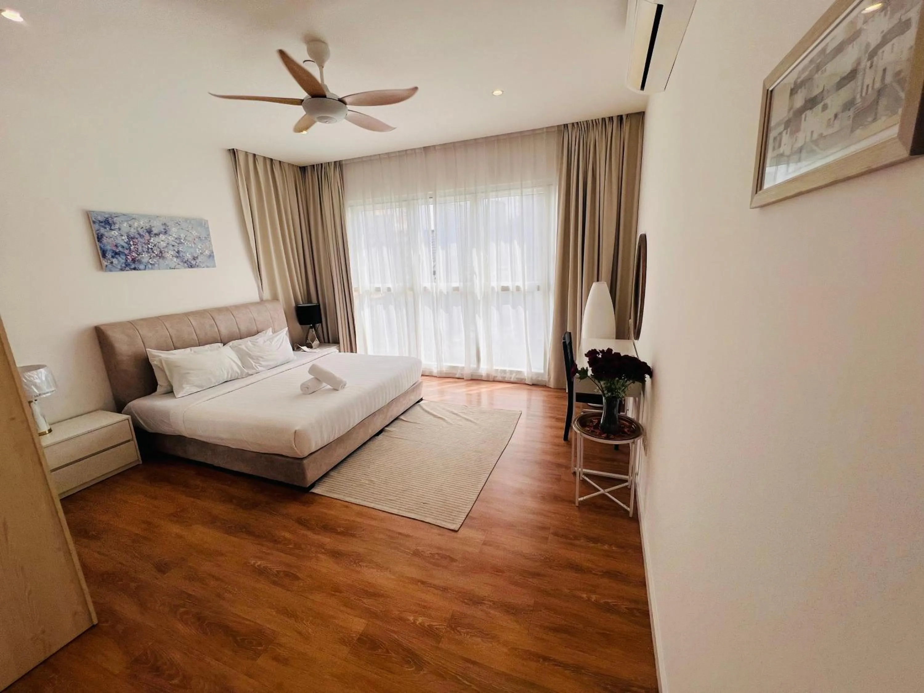 Bed in Quill Residences Exclusive Suites KLCC