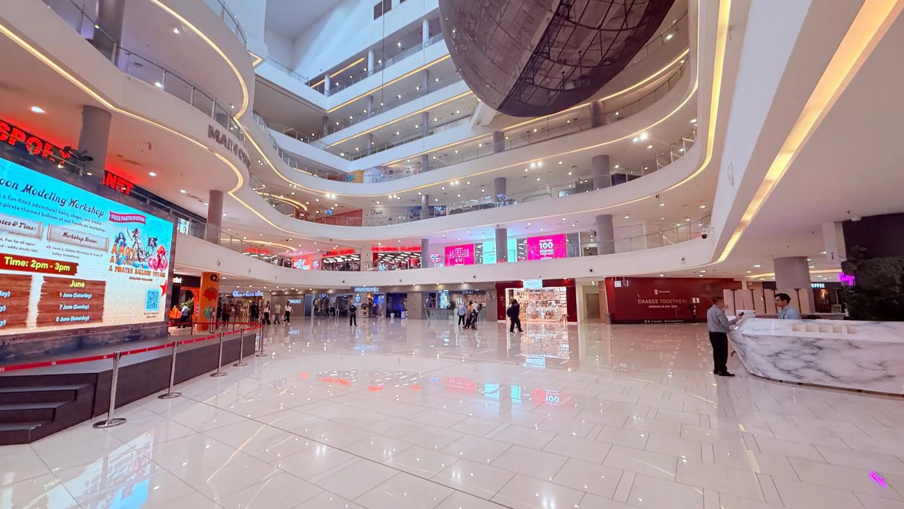 Shopping Area in Quill Residences Exclusive Suites KLCC