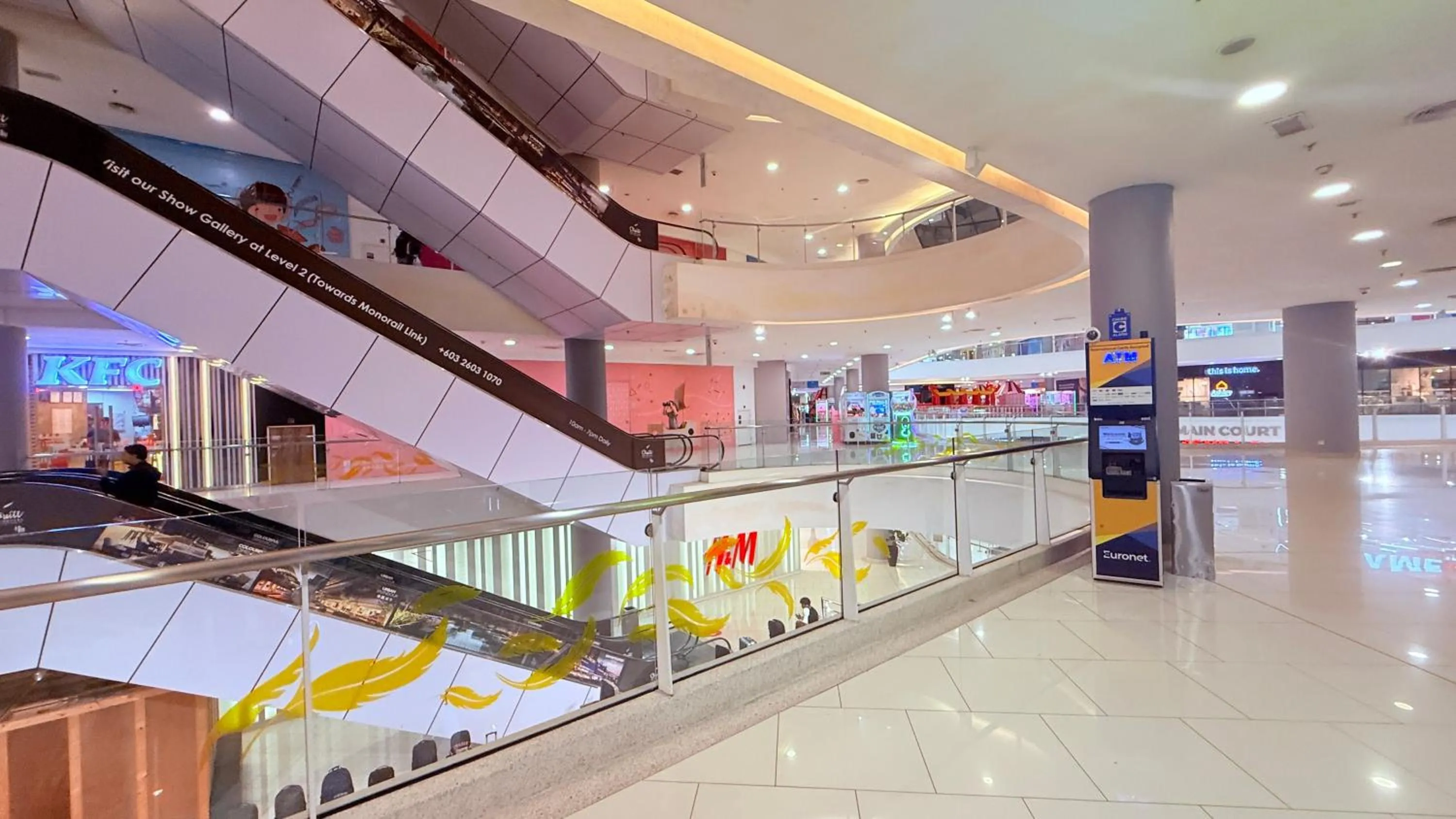 Shopping Area in Quill Residences Exclusive Suites KLCC