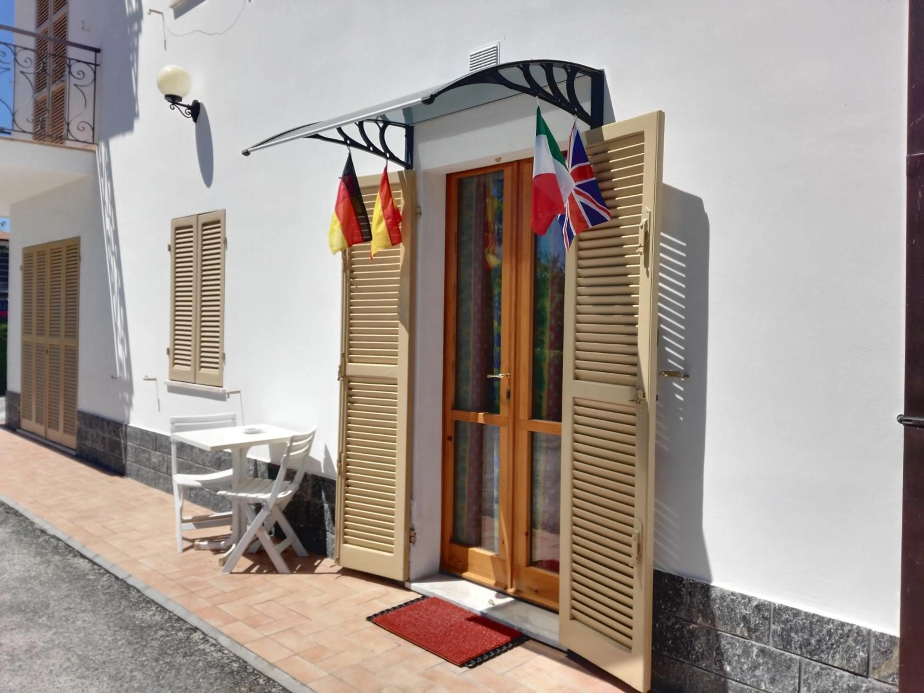 Patio in B&B Le Dive