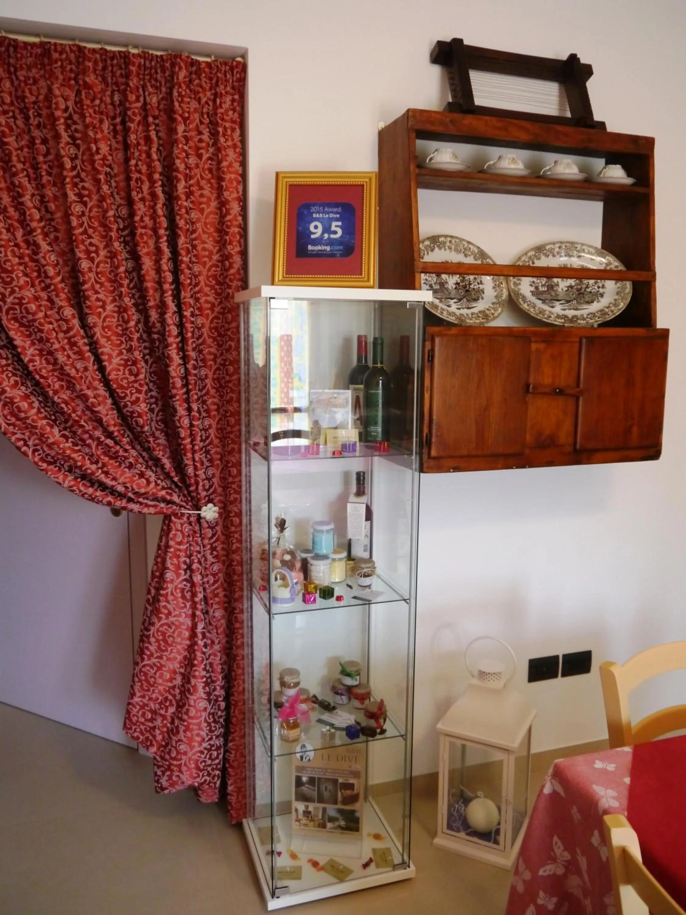 Communal kitchen in B&B Le Dive