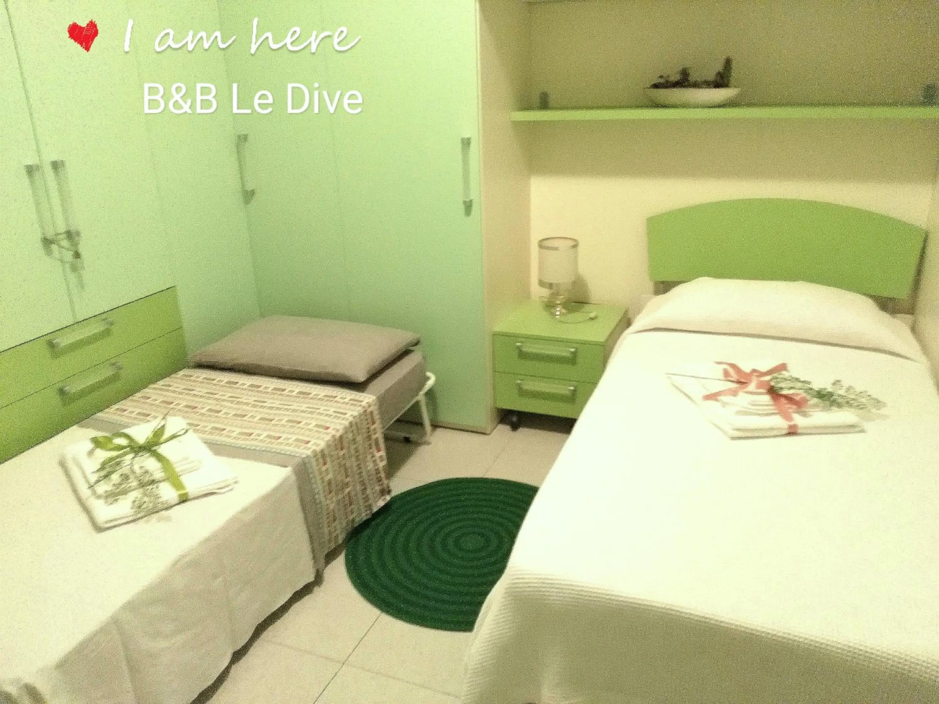 Bed in B&B Le Dive