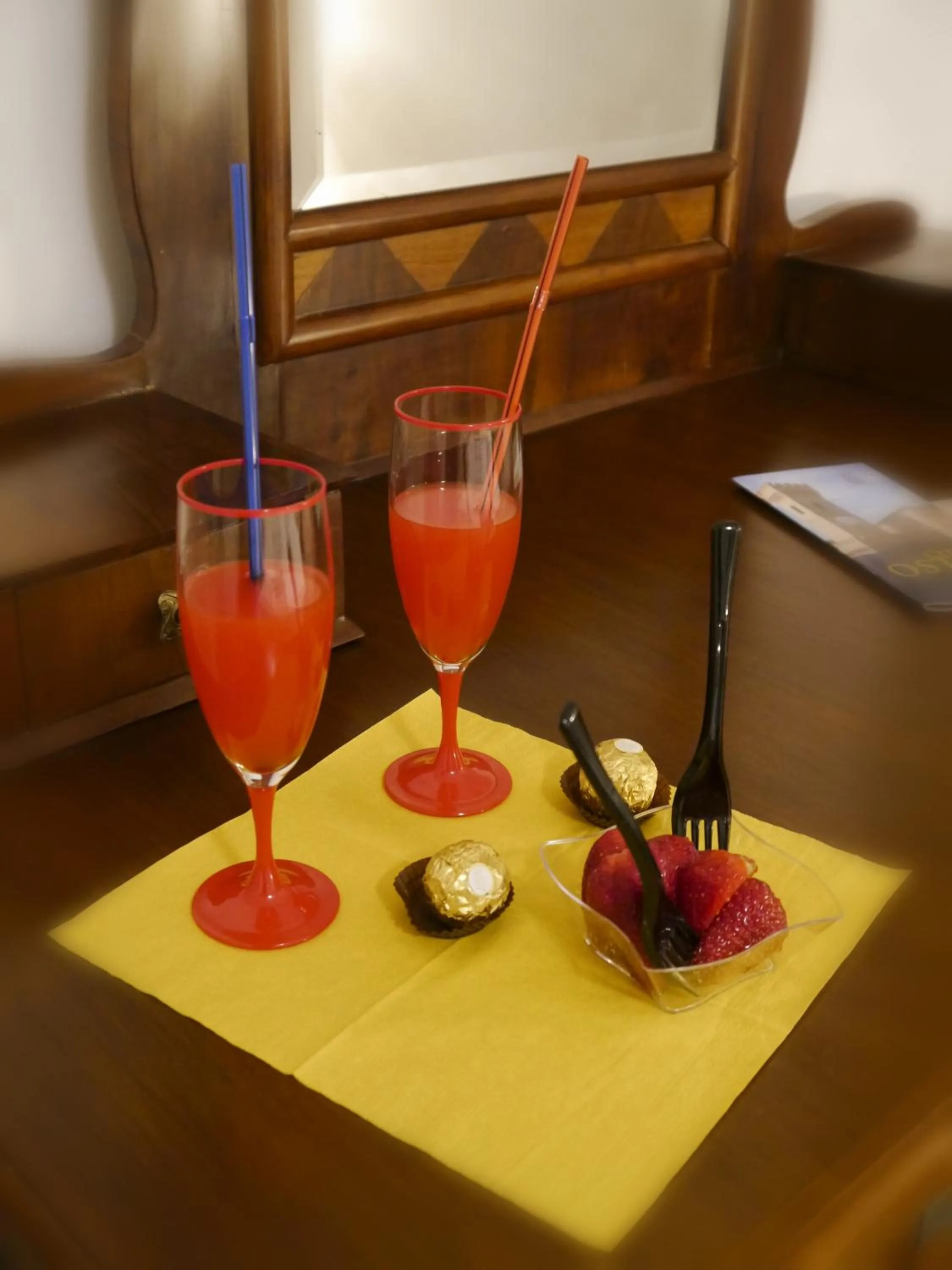 Non alcoholic drinks in B&B Le Dive