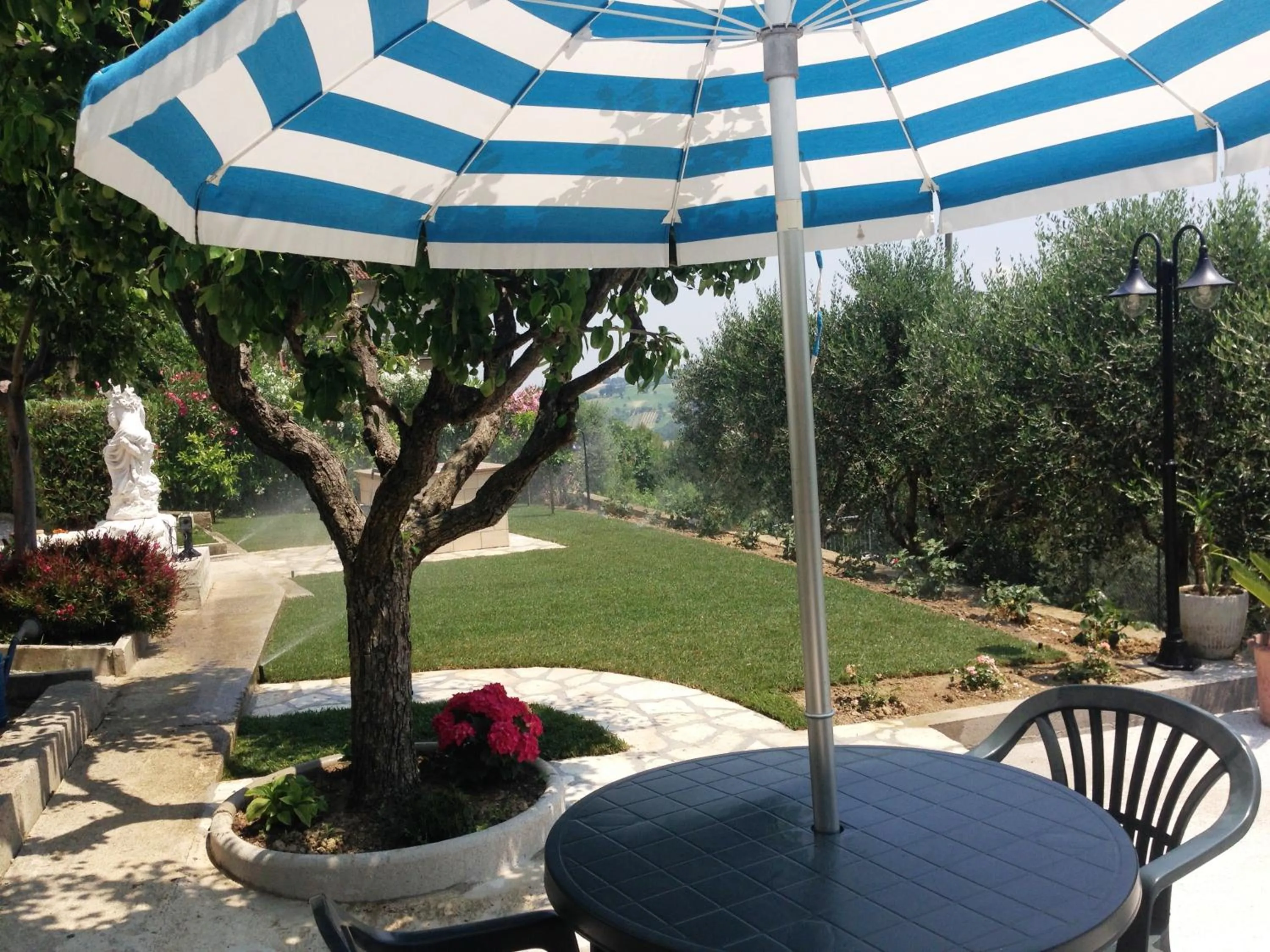 Garden in B&B Le Dive