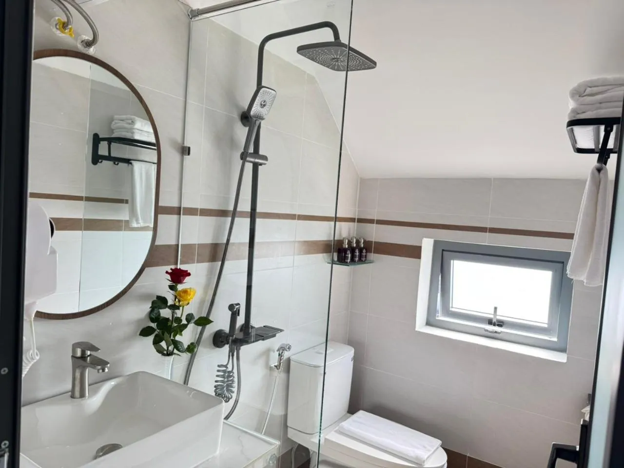 Shower in ORCHID Hotel