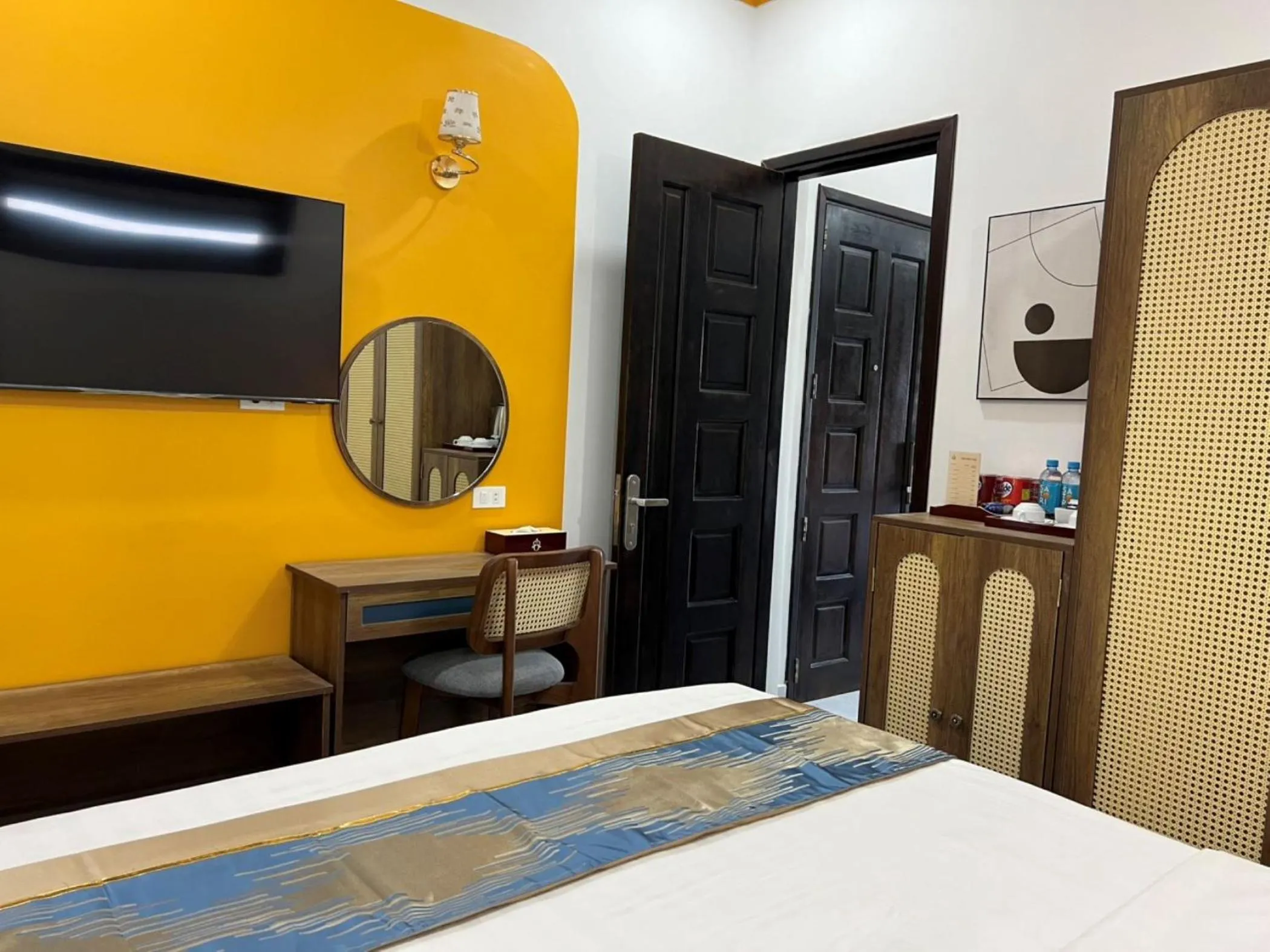 View (from property/room), Bed in ORCHID Hotel