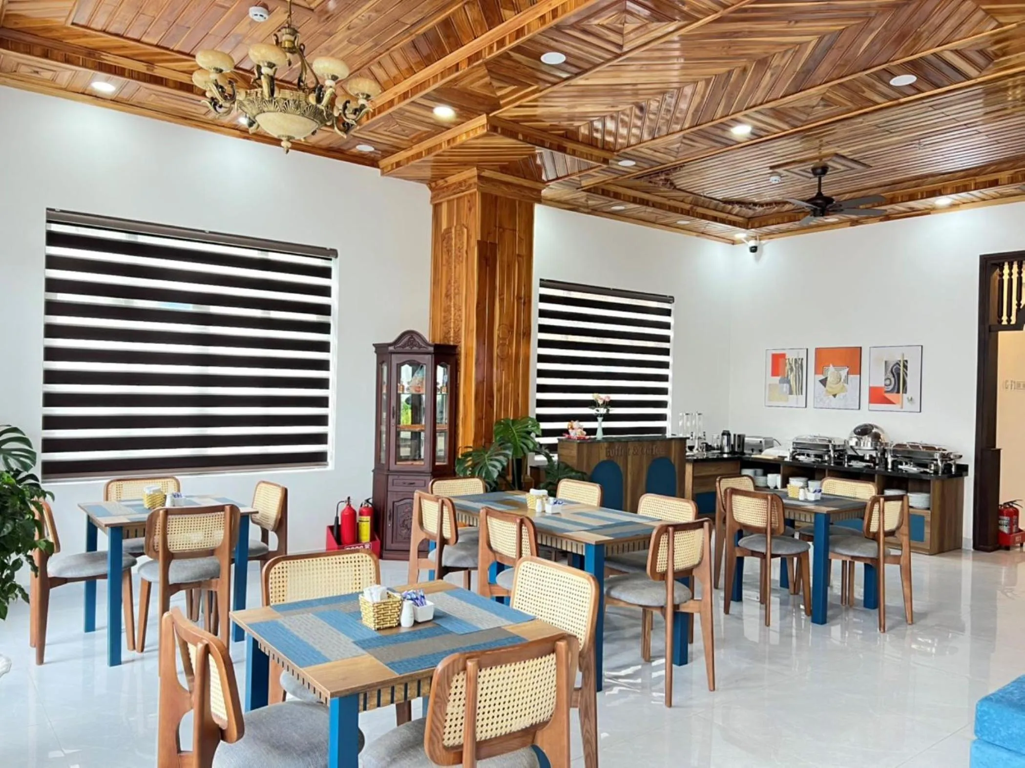 Buffet breakfast in ORCHID Hotel