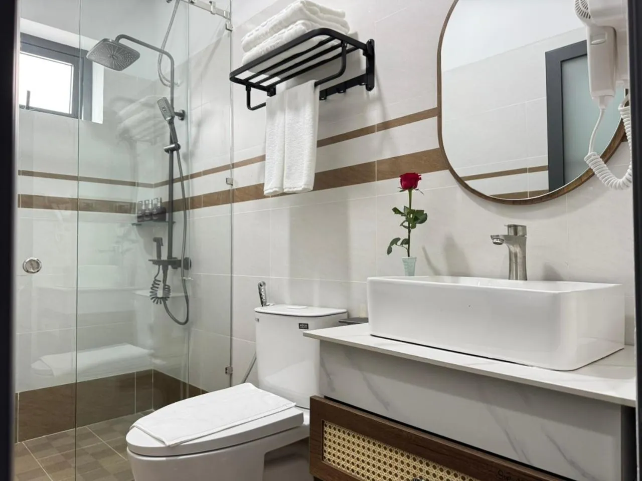 Shower in ORCHID Hotel