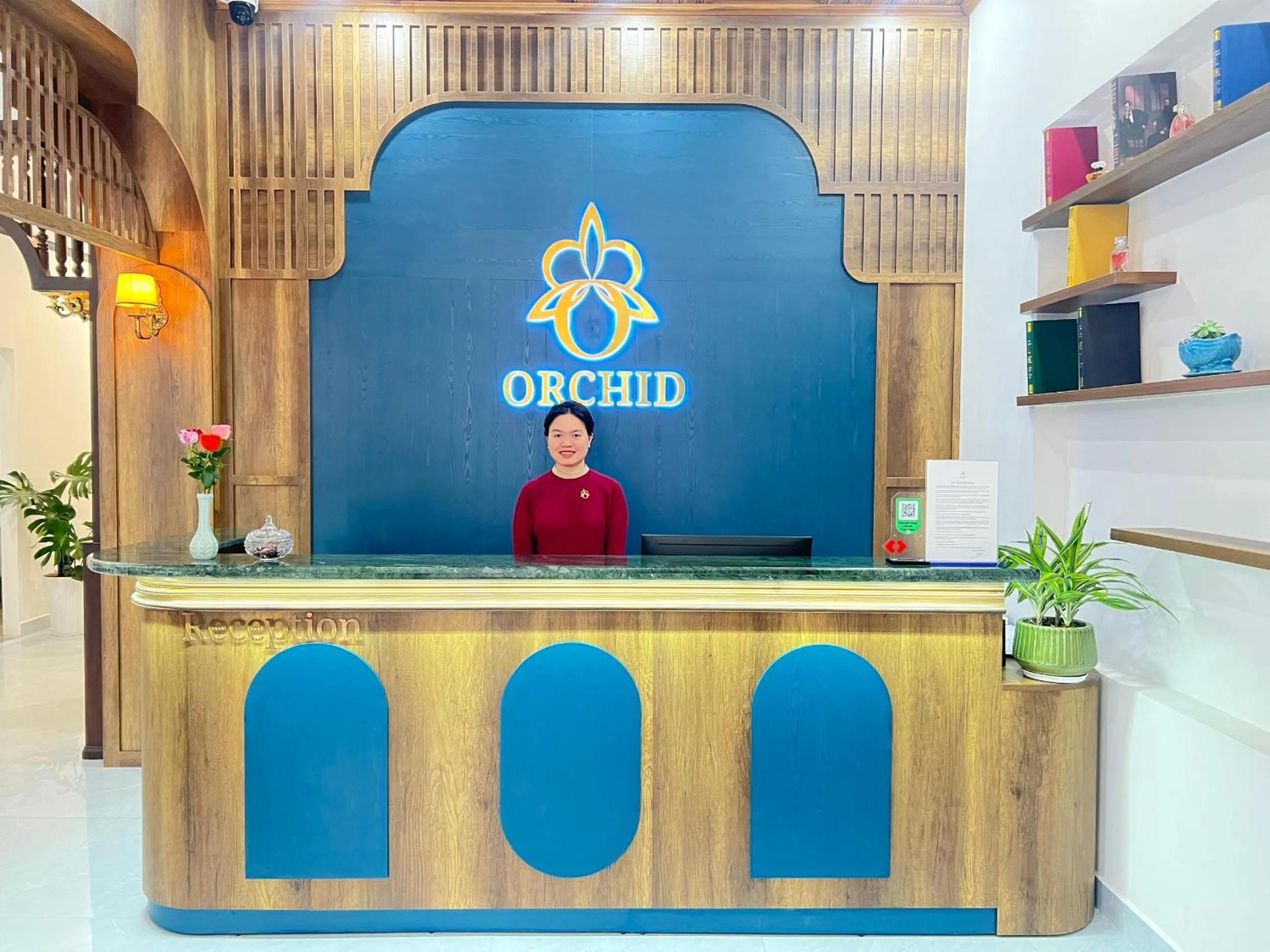 Staff in ORCHID Hotel