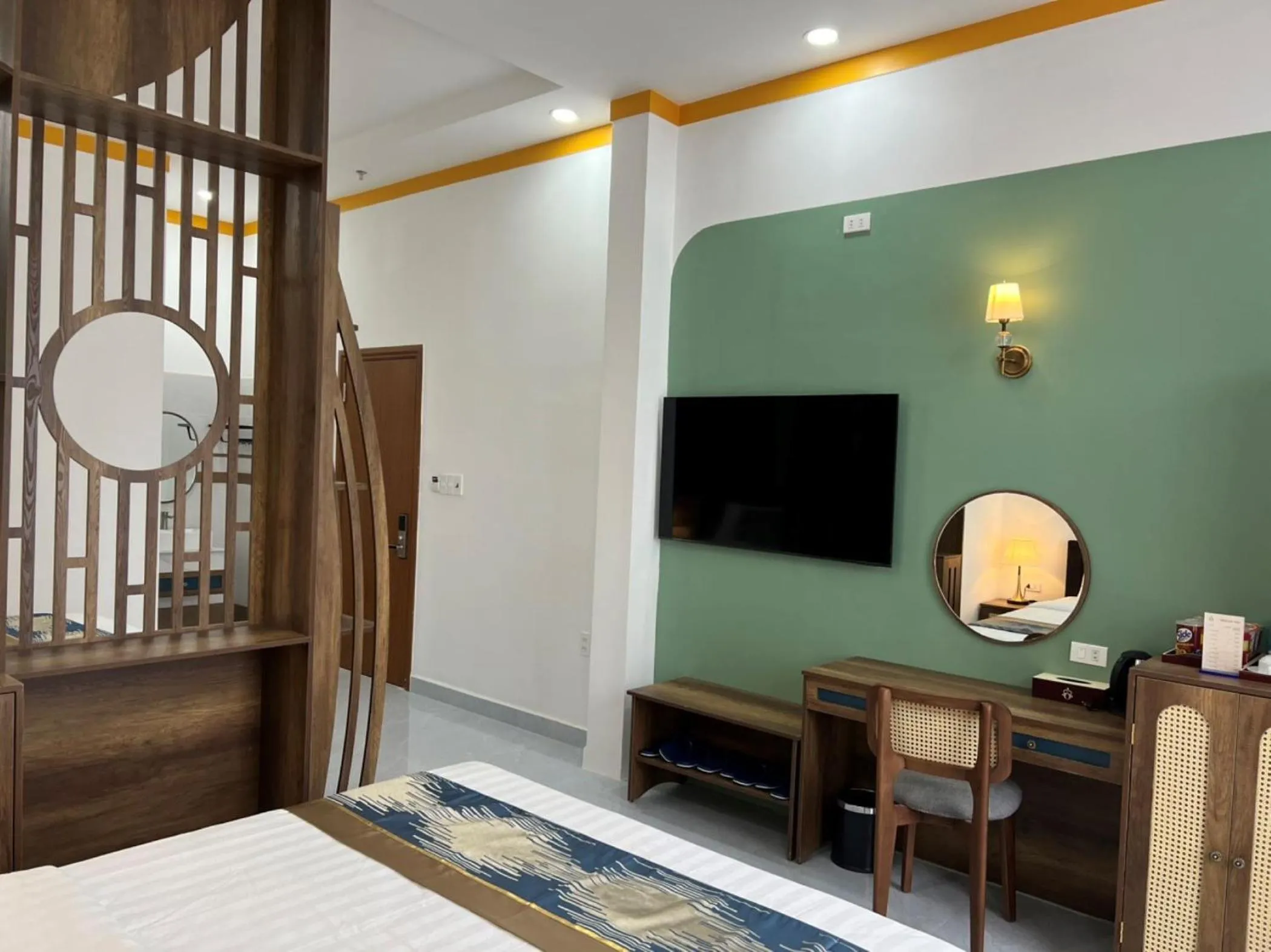 Photo of the whole room, Bed in ORCHID Hotel