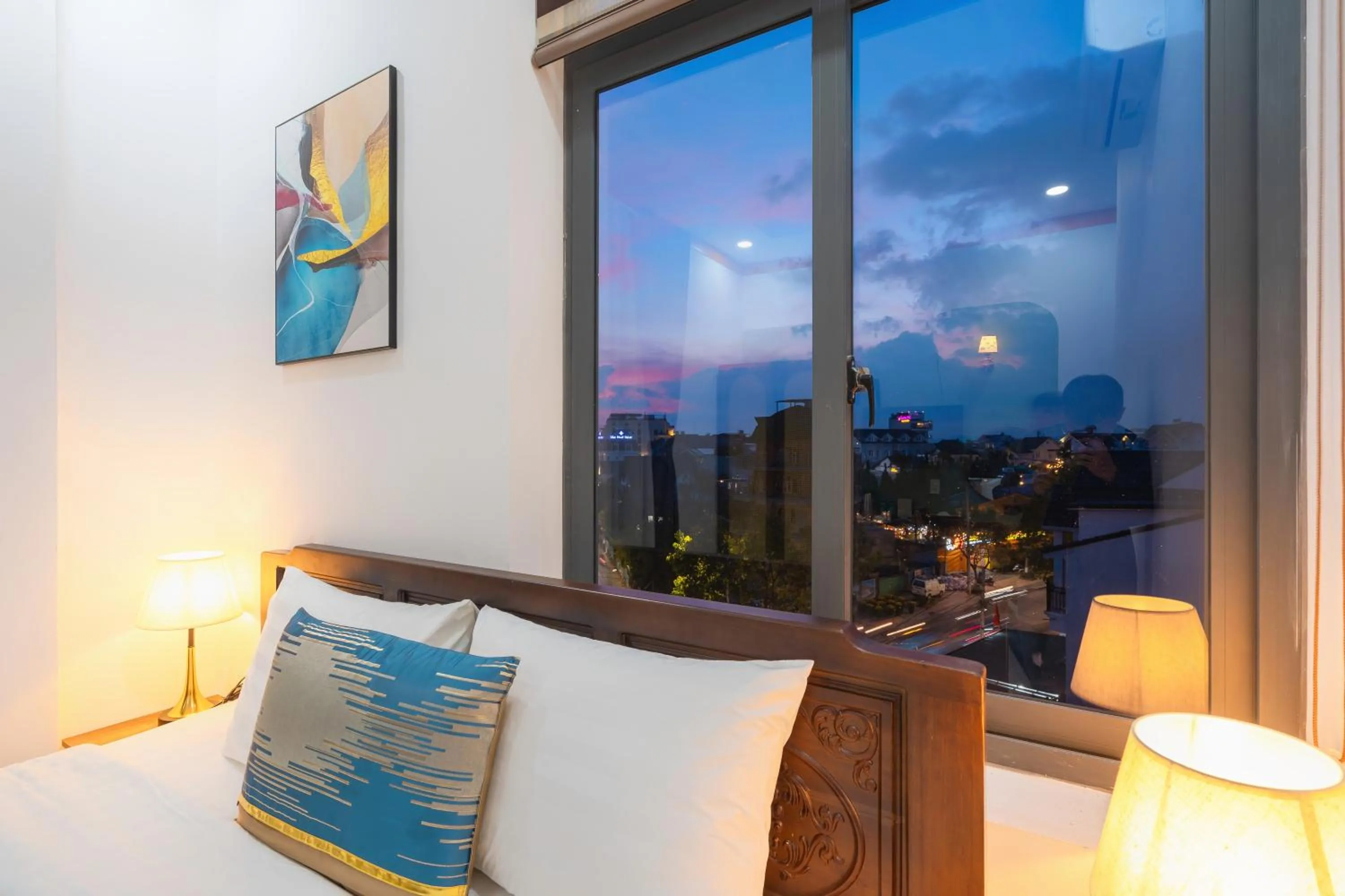 City view, Bed in ORCHID Hotel